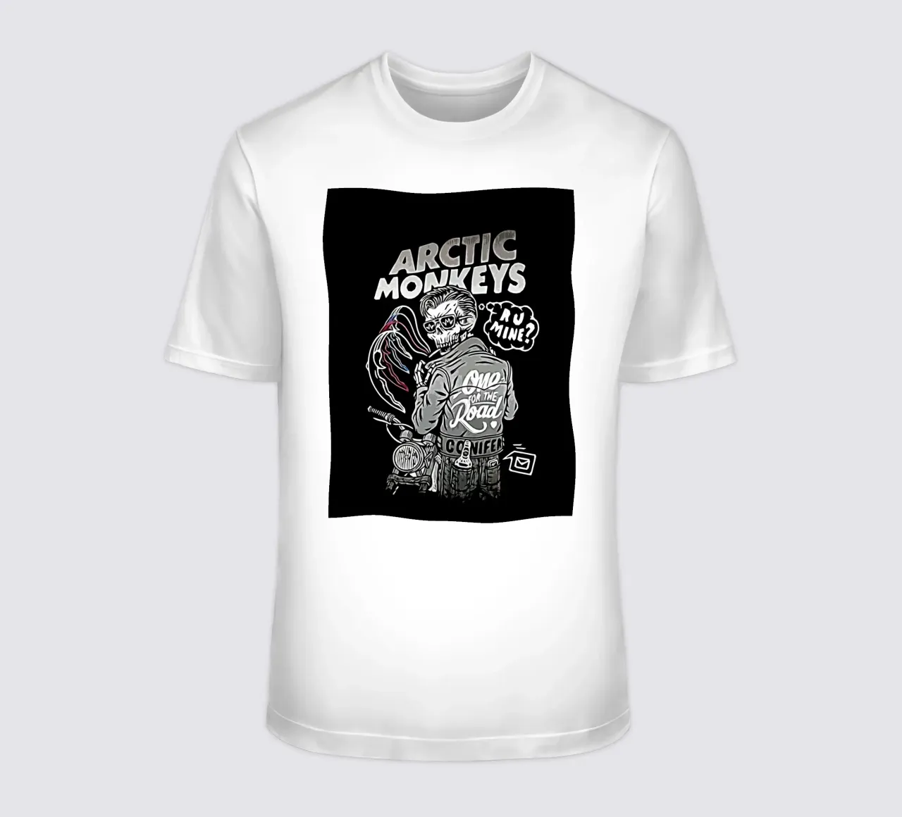 Arctic Monkeys 4 Art t-shirt da music soul