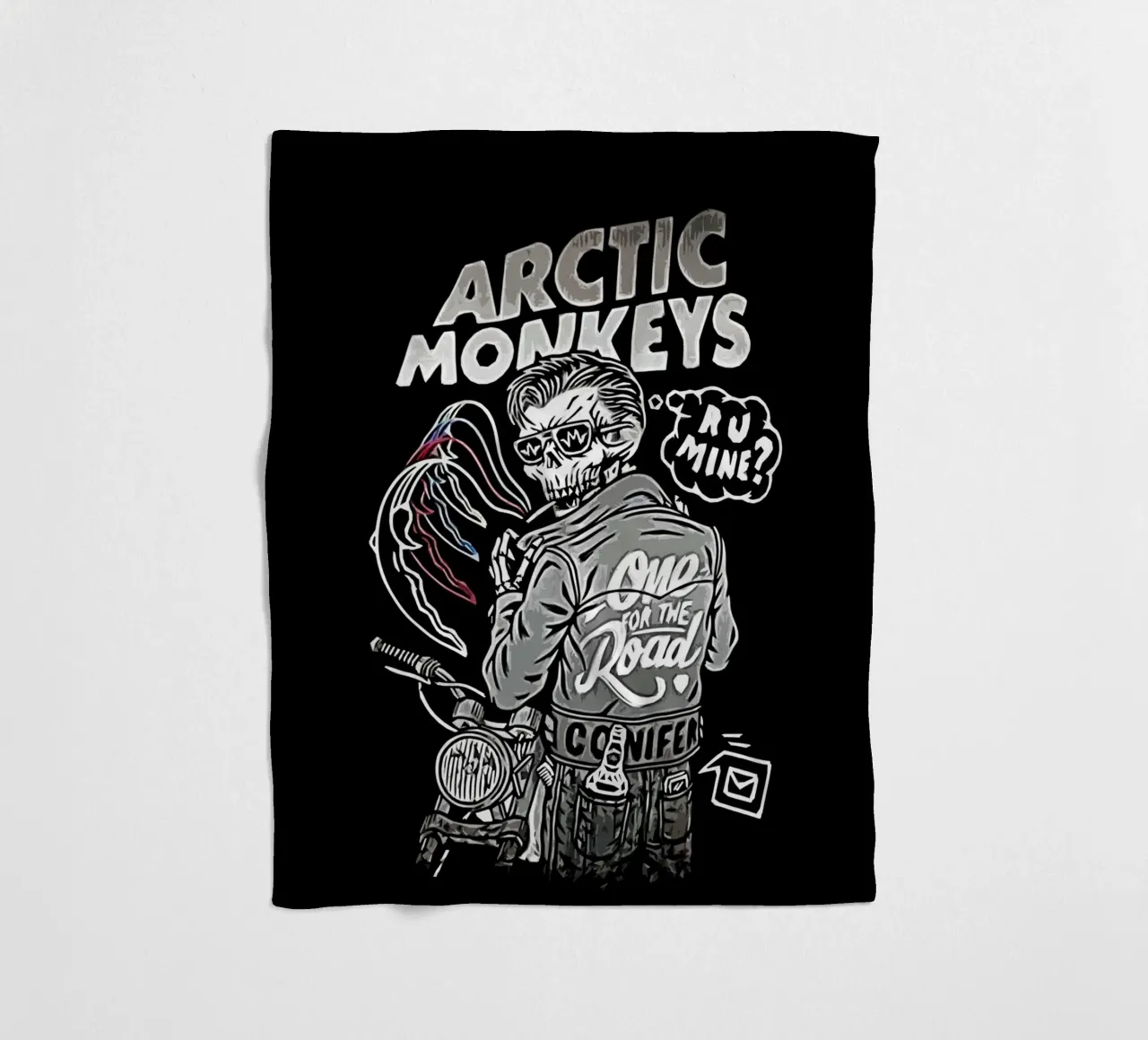 Arctic Monkeys 4 Art coperta in pile da music soul