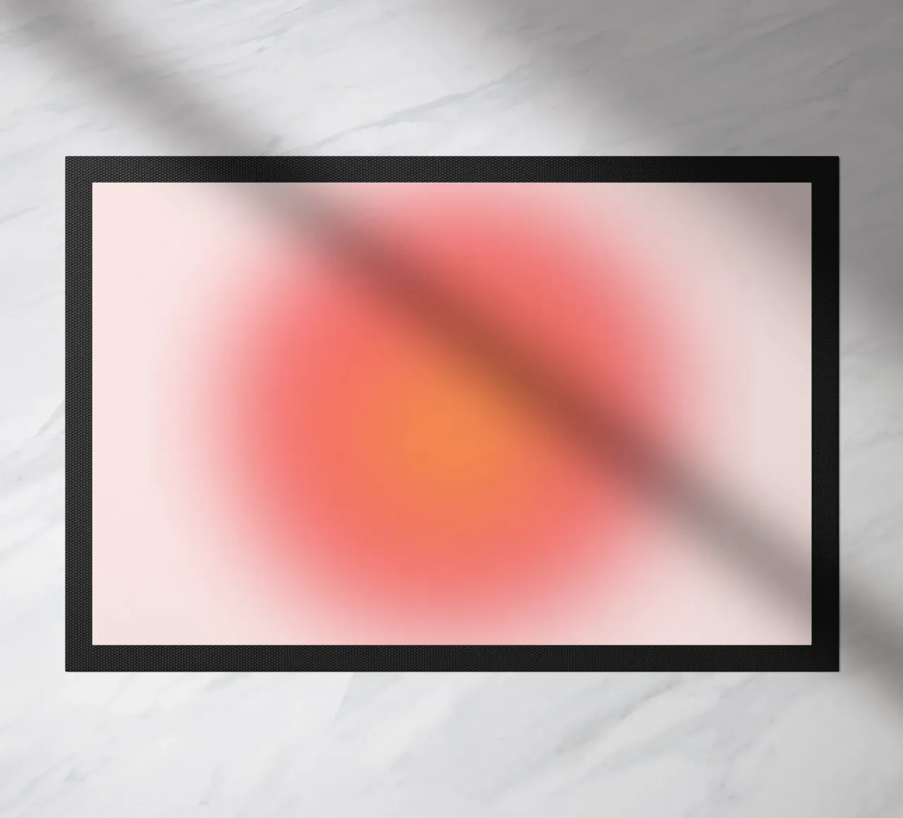 Poster astratto "Open Your Mind" Aura ardente a gradiente zerbino da homdeco