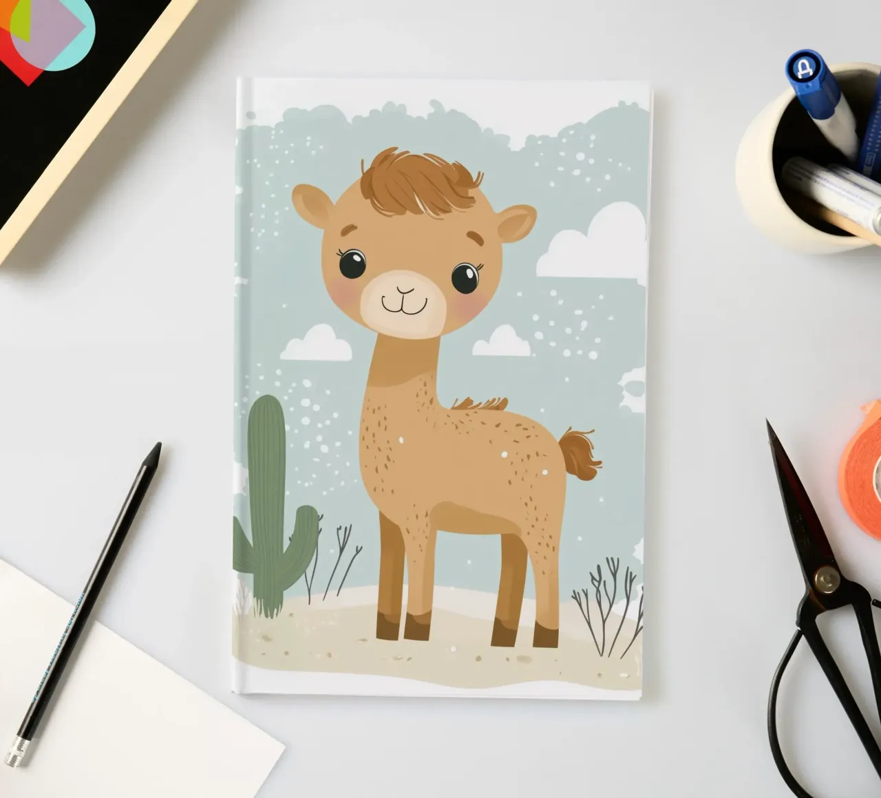 Whimsical Camel notebook by Happy Littles