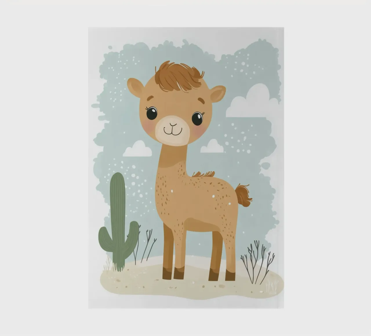 Whimsical Camel notebook by Happy Littles