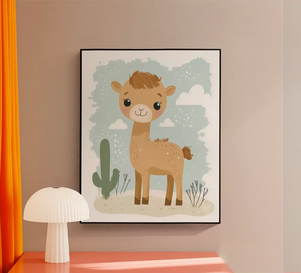 Cammello estroso plexiglass da Happy Littles