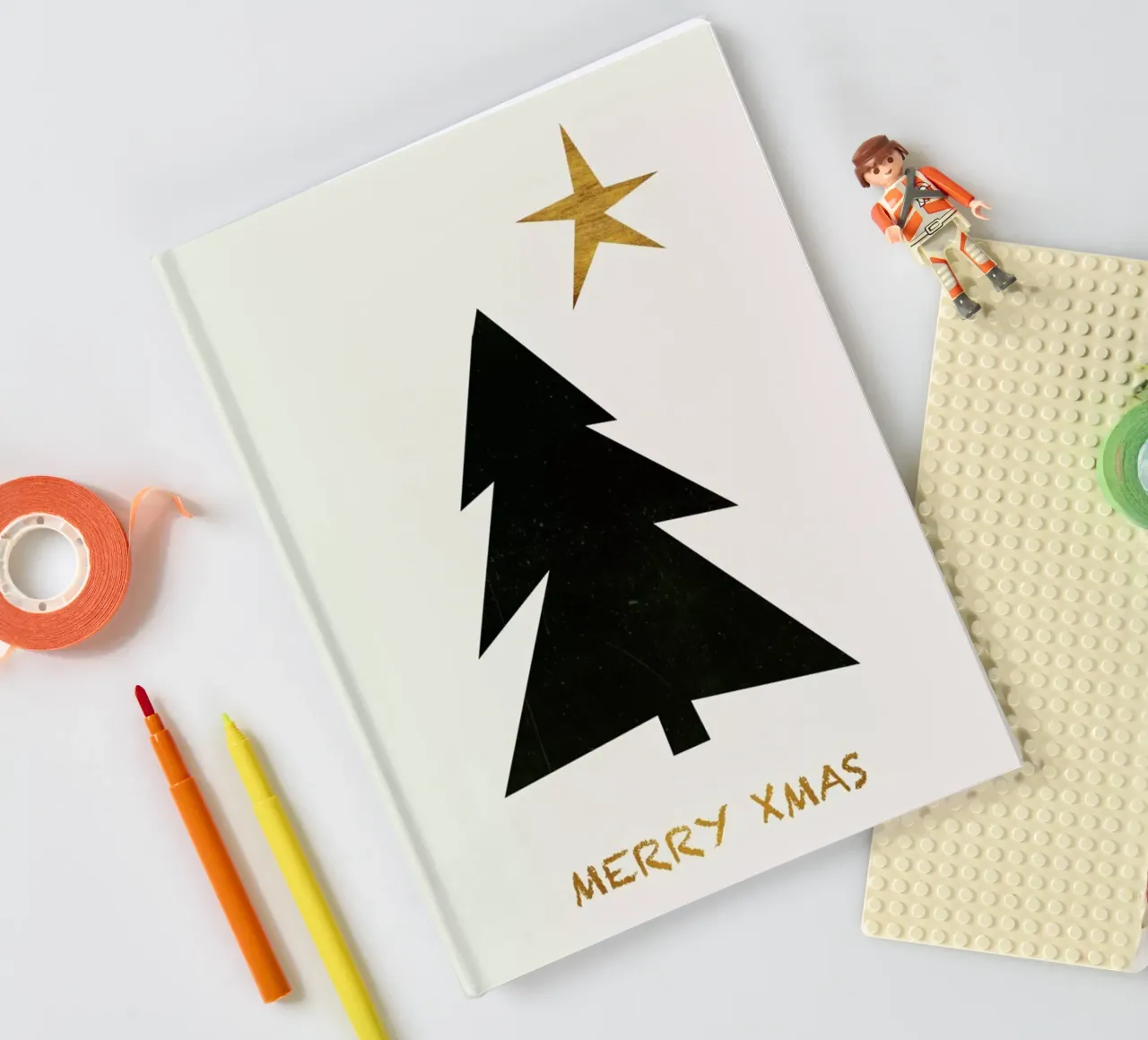Merry Xmas notebook by Kubistika