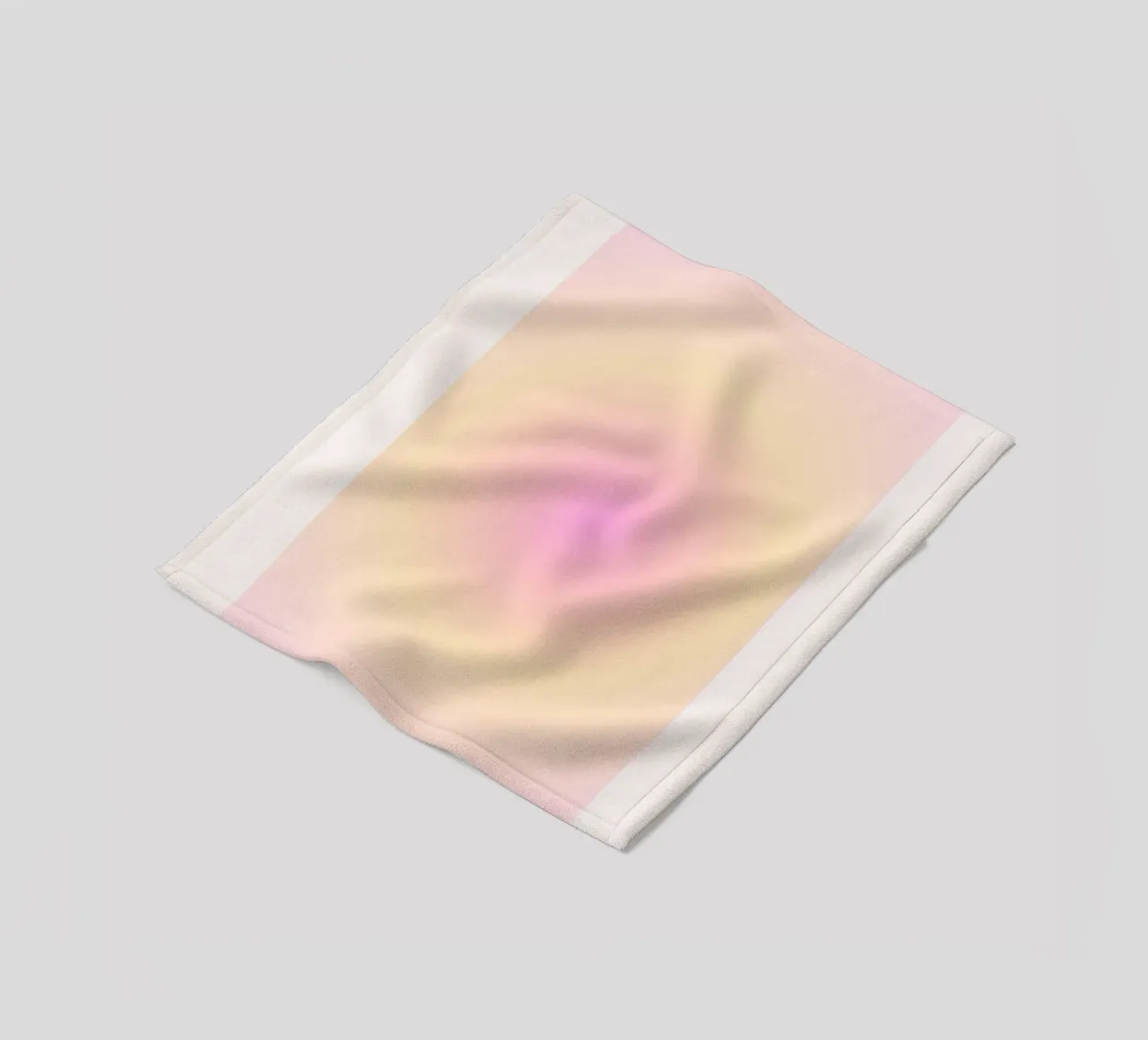 Poster astratto pastello "Open Your Mind" Aura Gradient coperta in pile da homdeco