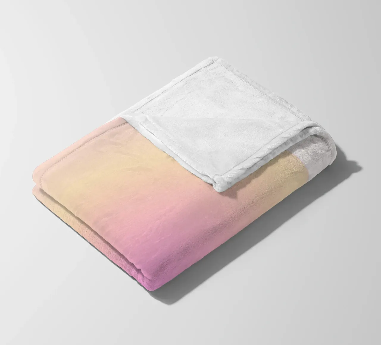 Poster astratto pastello "Open Your Mind" Aura Gradient coperta in pile da homdeco
