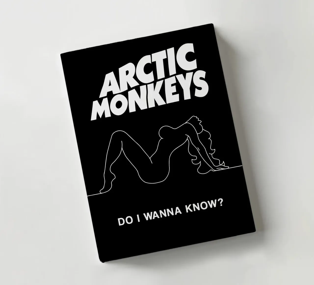 Do I Wanna Know? Arctic Monkeys Art notebook by music soul