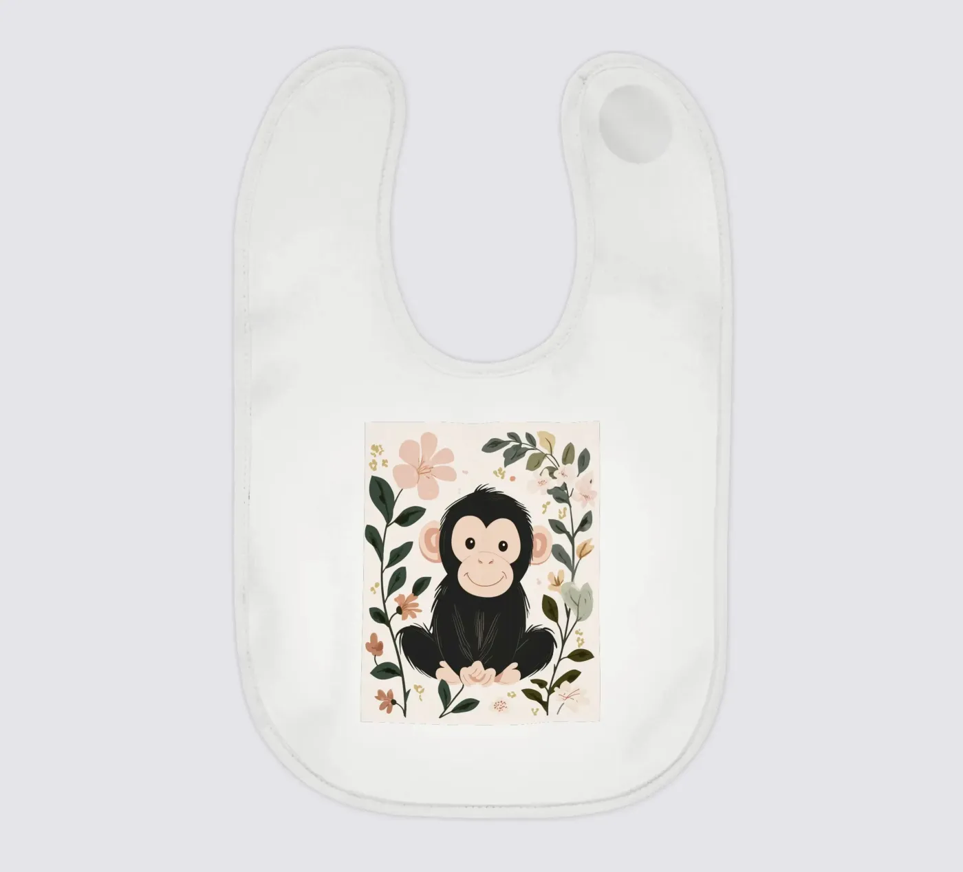 Launischer Affe Babylätzchen von Happy Littles