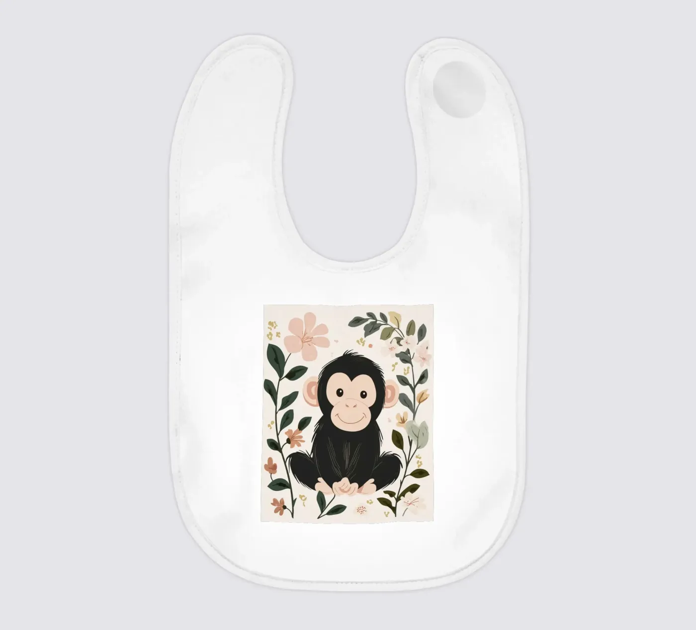 Launischer Affe Babylätzchen von Happy Littles