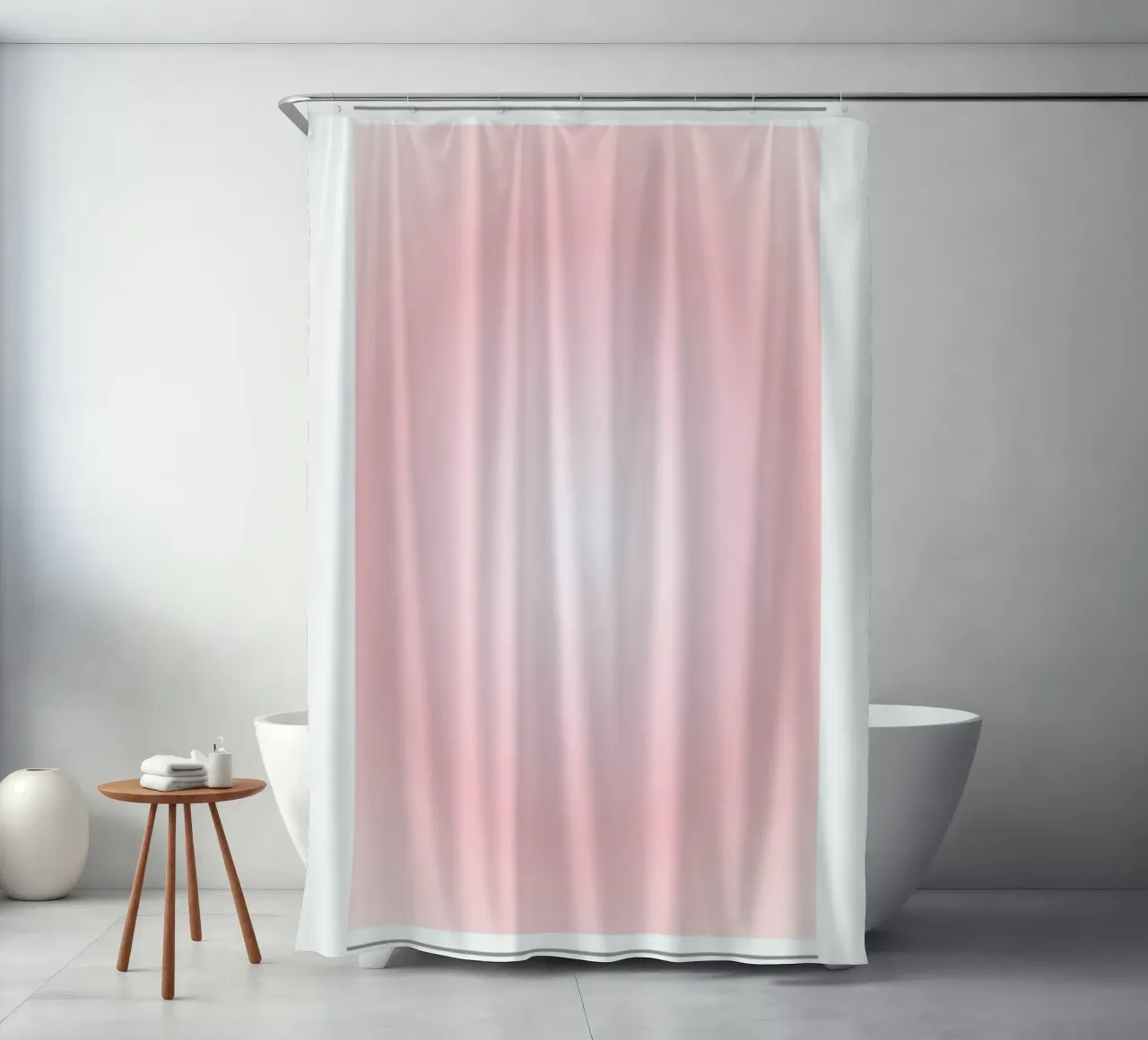Angelo Numero 111 Intuizione Poster Aura Rosa Soft tenda da doccia da homdeco