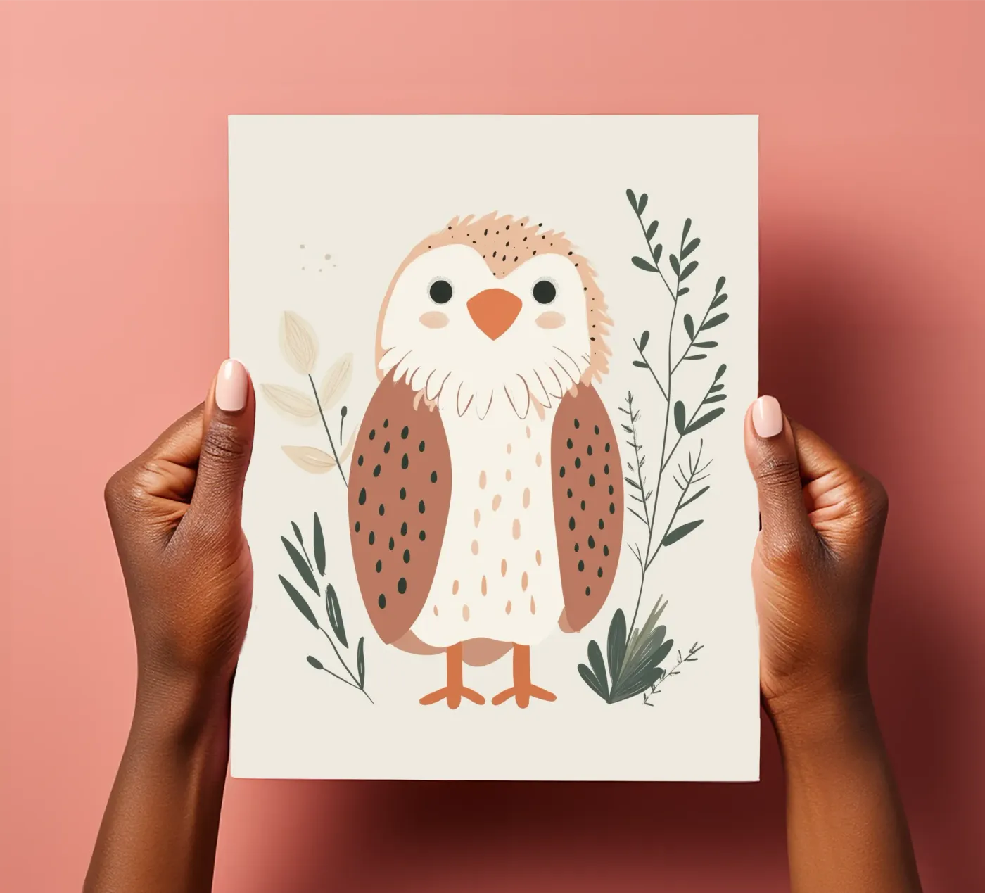 Whimsical Eagle stickervel van Happy Littles
