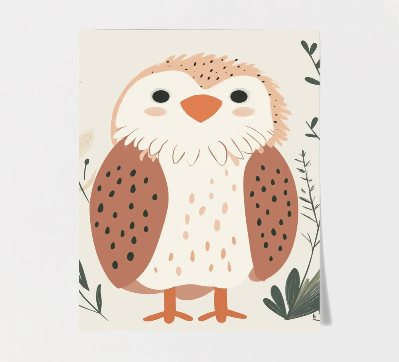 Whimsical Eagle stickervel van Happy Littles