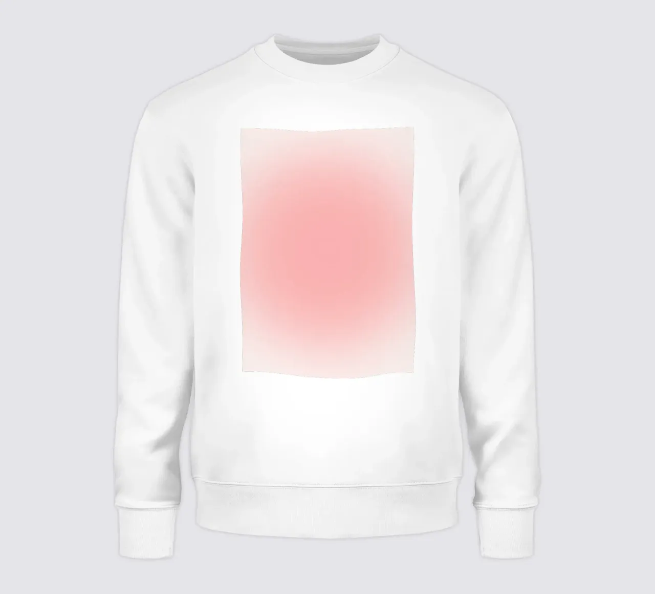 Poster artistico astratto Soft Pastel Pink Aura Gradient felpa da homdeco