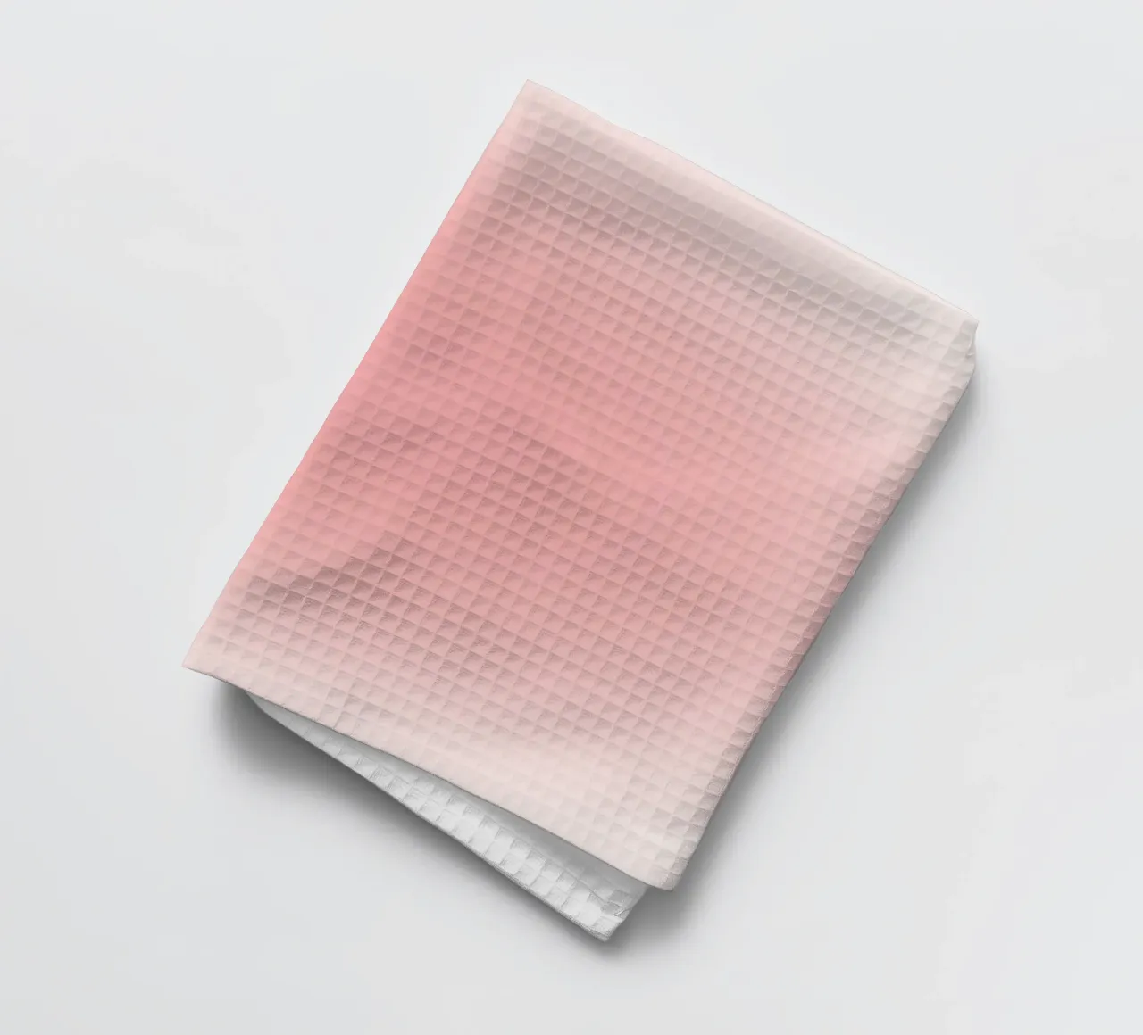 Soft Pastel Pink Aura Gradient Abstract Poster Art torchon de homdeco