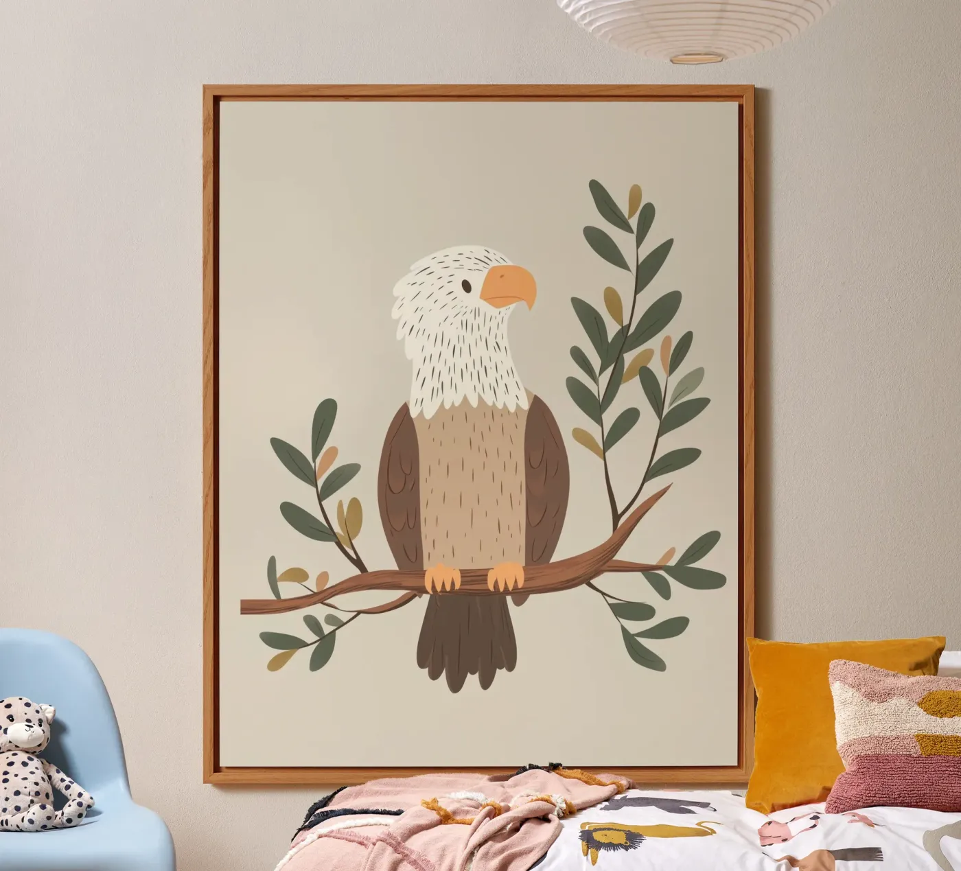 Whimsical Eagle forex plate by Happy Littles