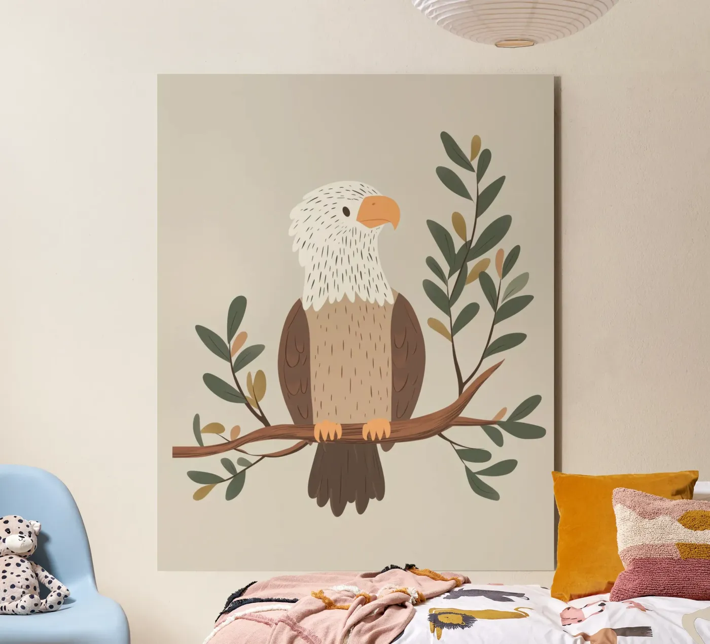 Whimsical Eagle forex plate by Happy Littles