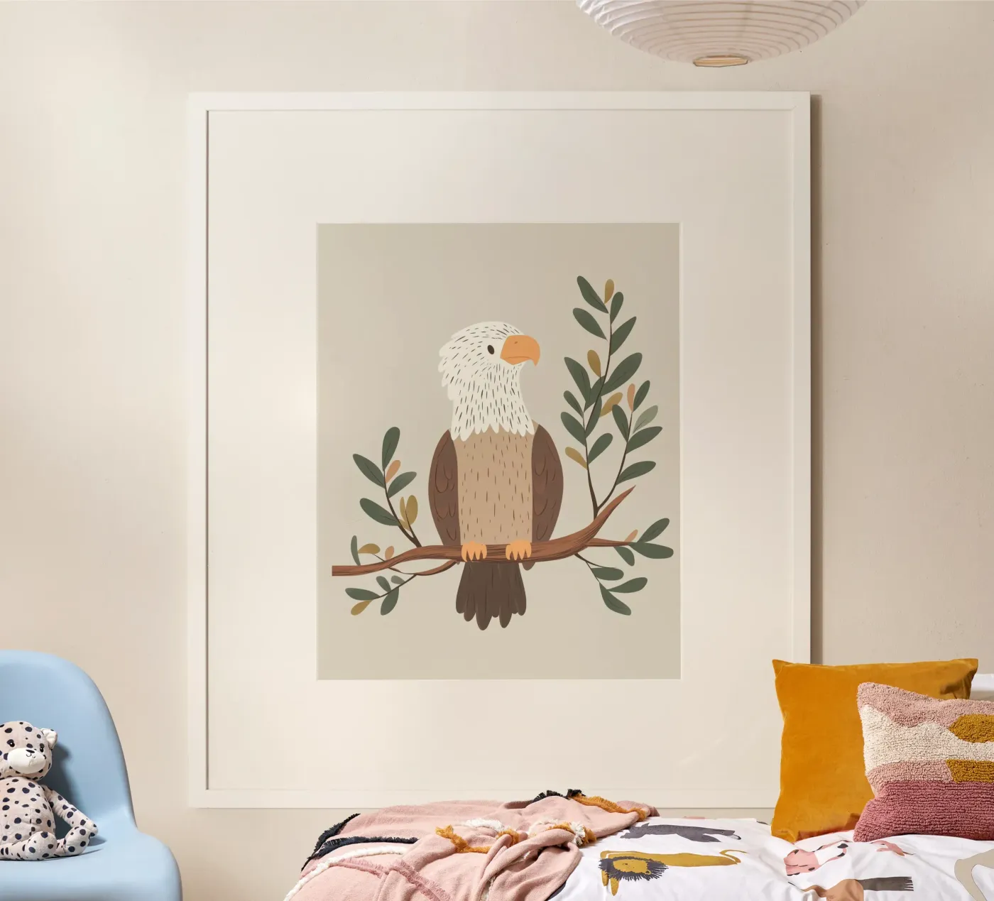 Aigle fantaisiste poster de Happy Littles