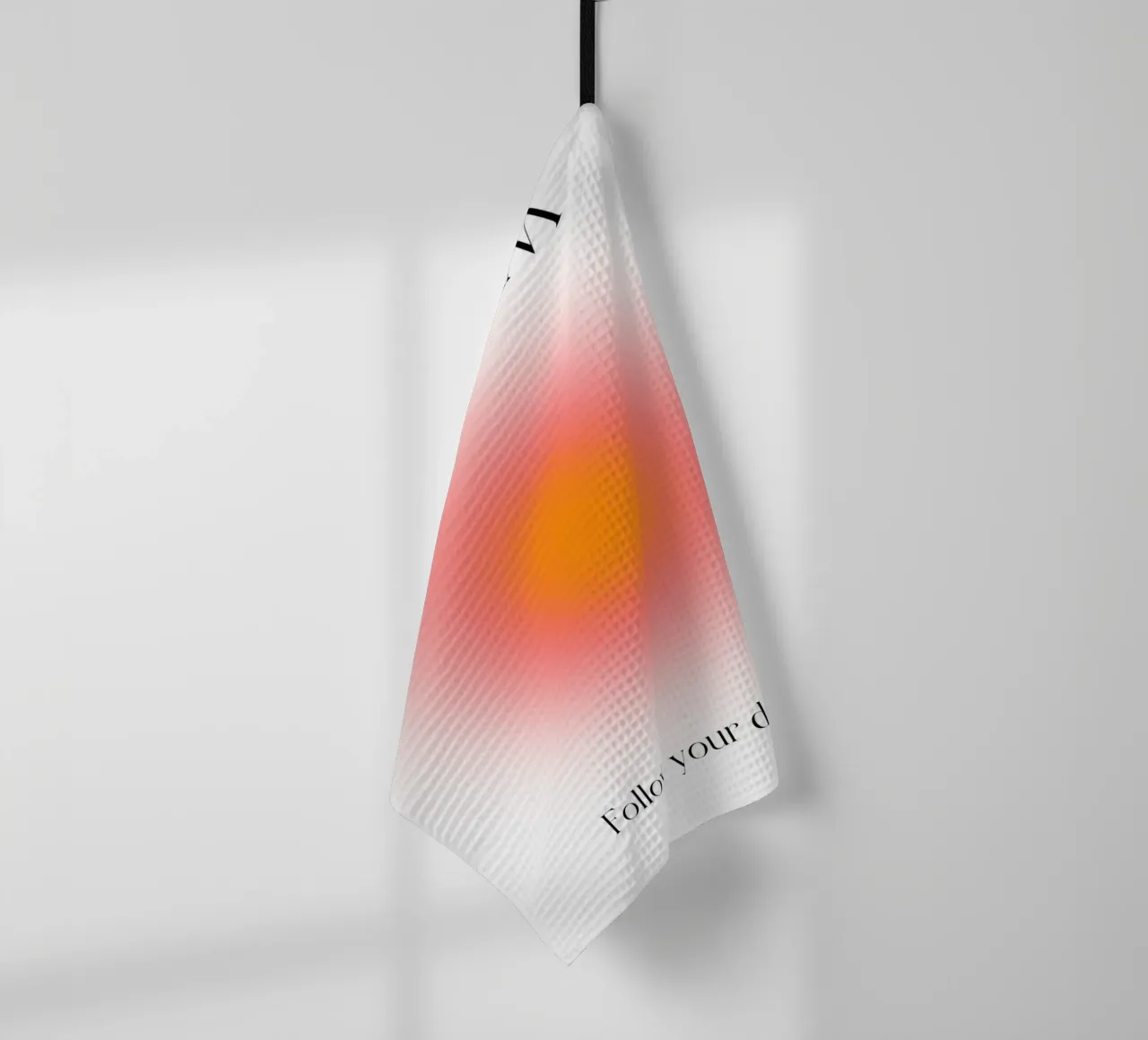 "DREAM" Segui i tuoi sogni Aura Gradient Poster Art canovaccio da cucina da homdeco