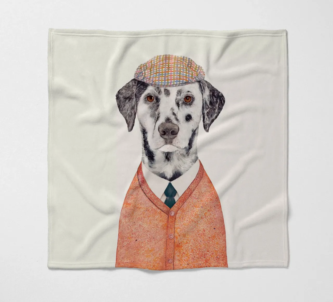 Dalmatiner Fleecedecke von Animal Crew