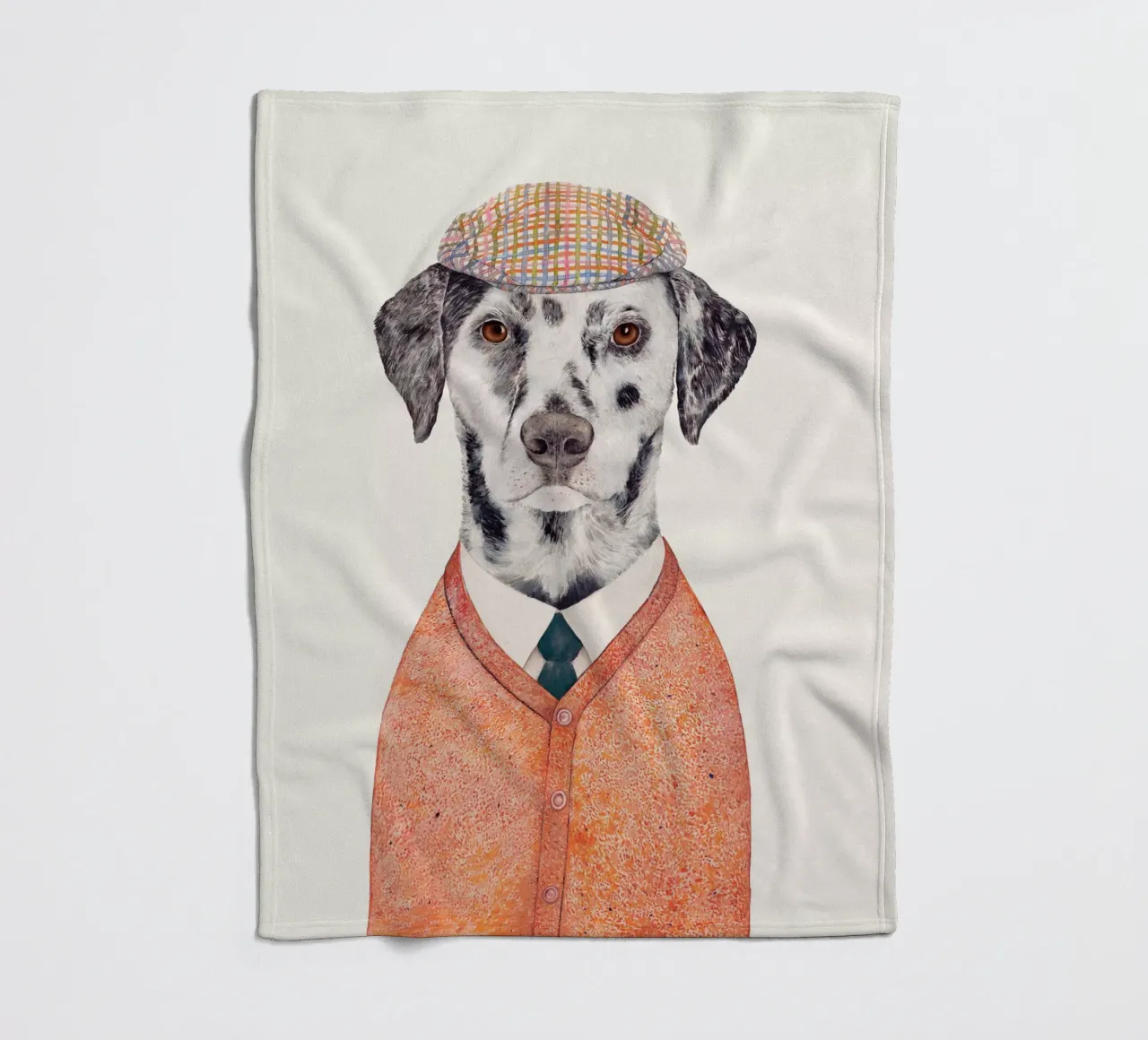 Dalmatiner Fleecedecke von Animal Crew