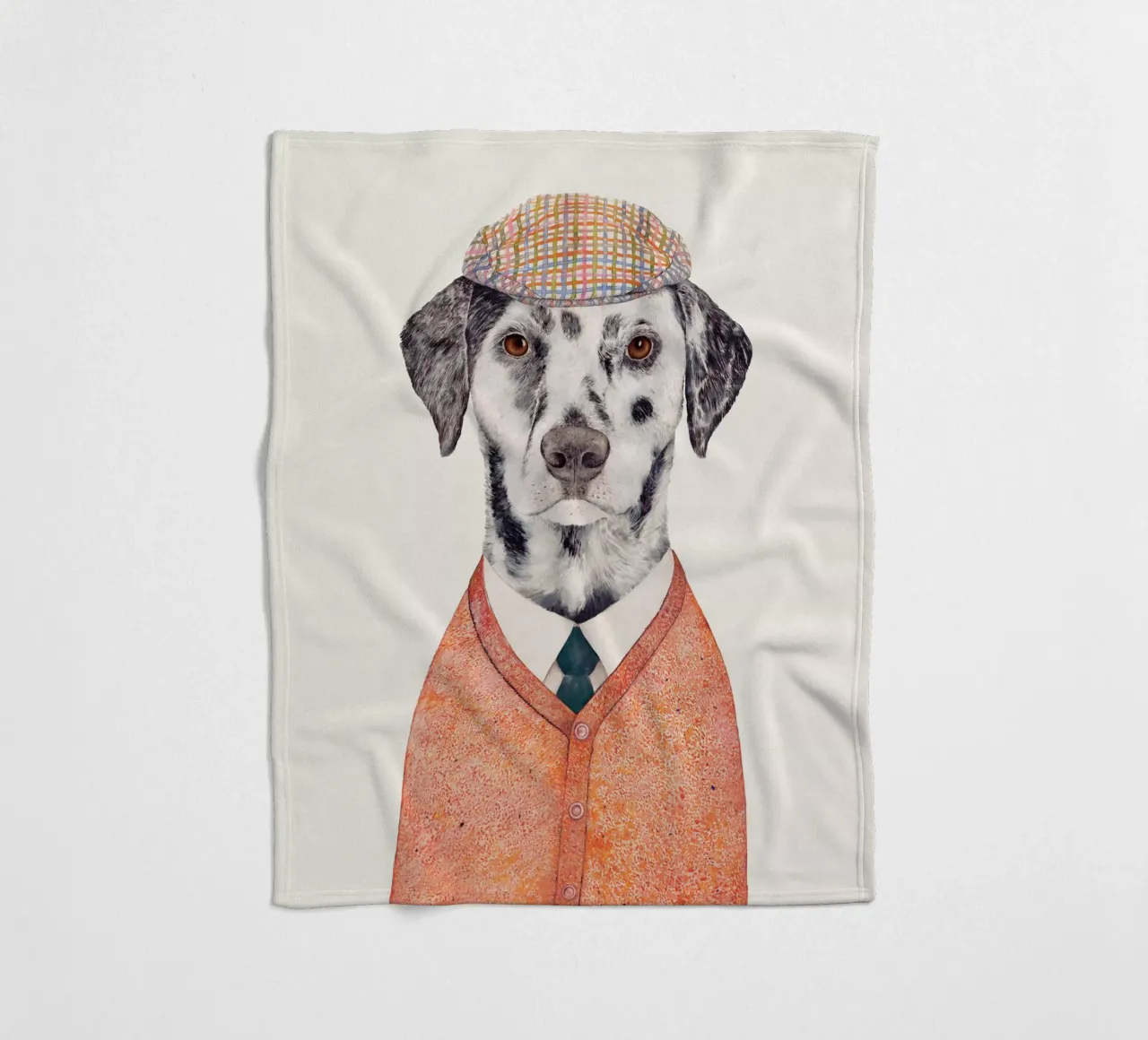 Dalmatiër fleecedeken van Animal Crew