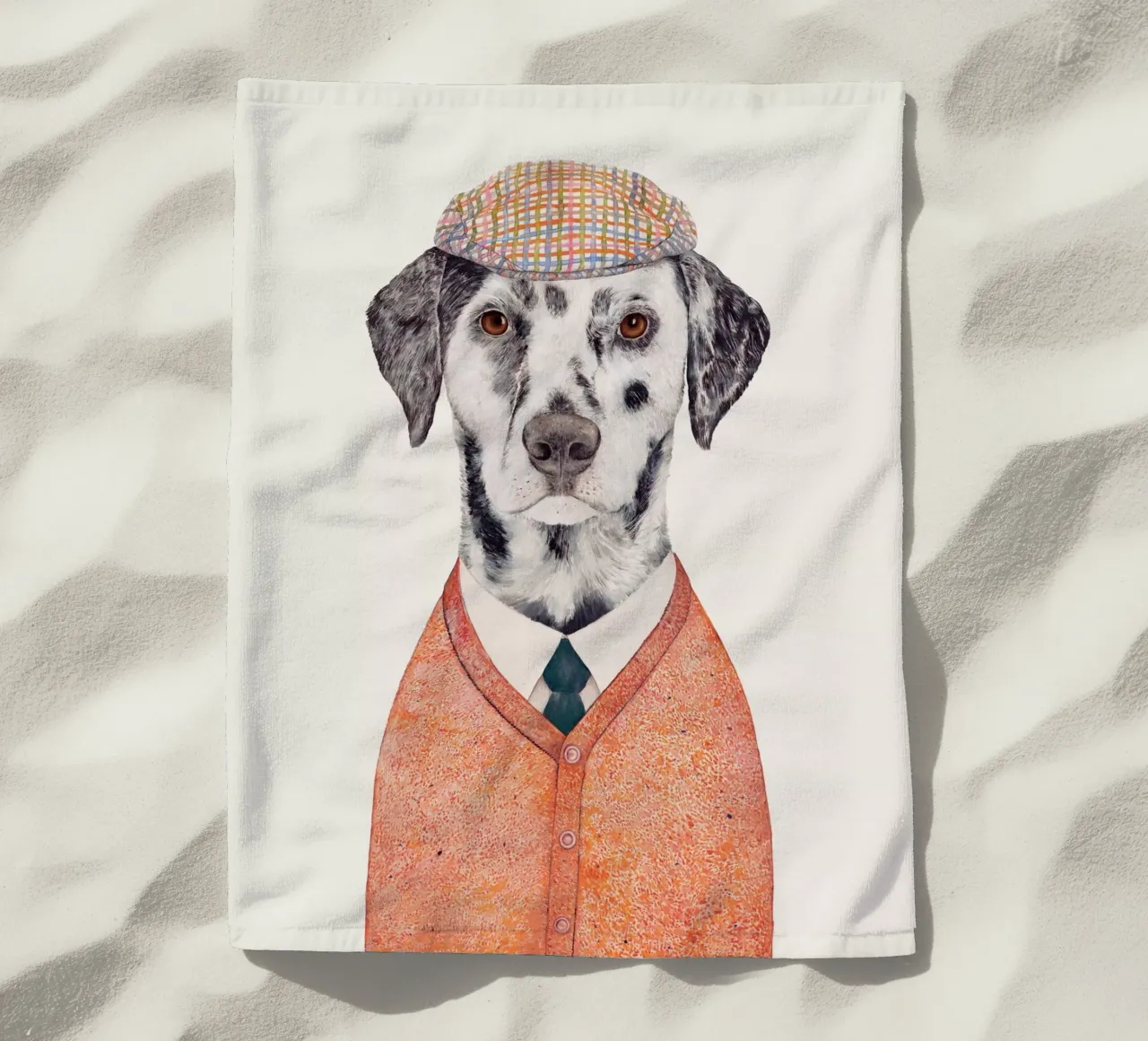Dalmatian beach towel by Animal Crew