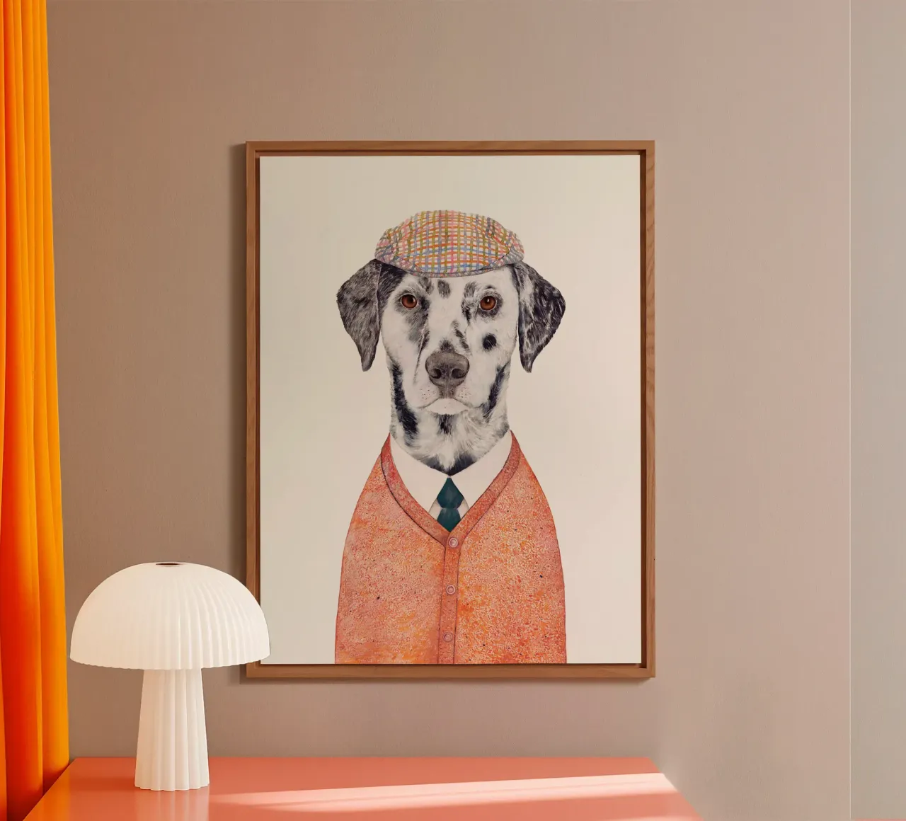 Dalmata alluminio dibond da Animal Crew