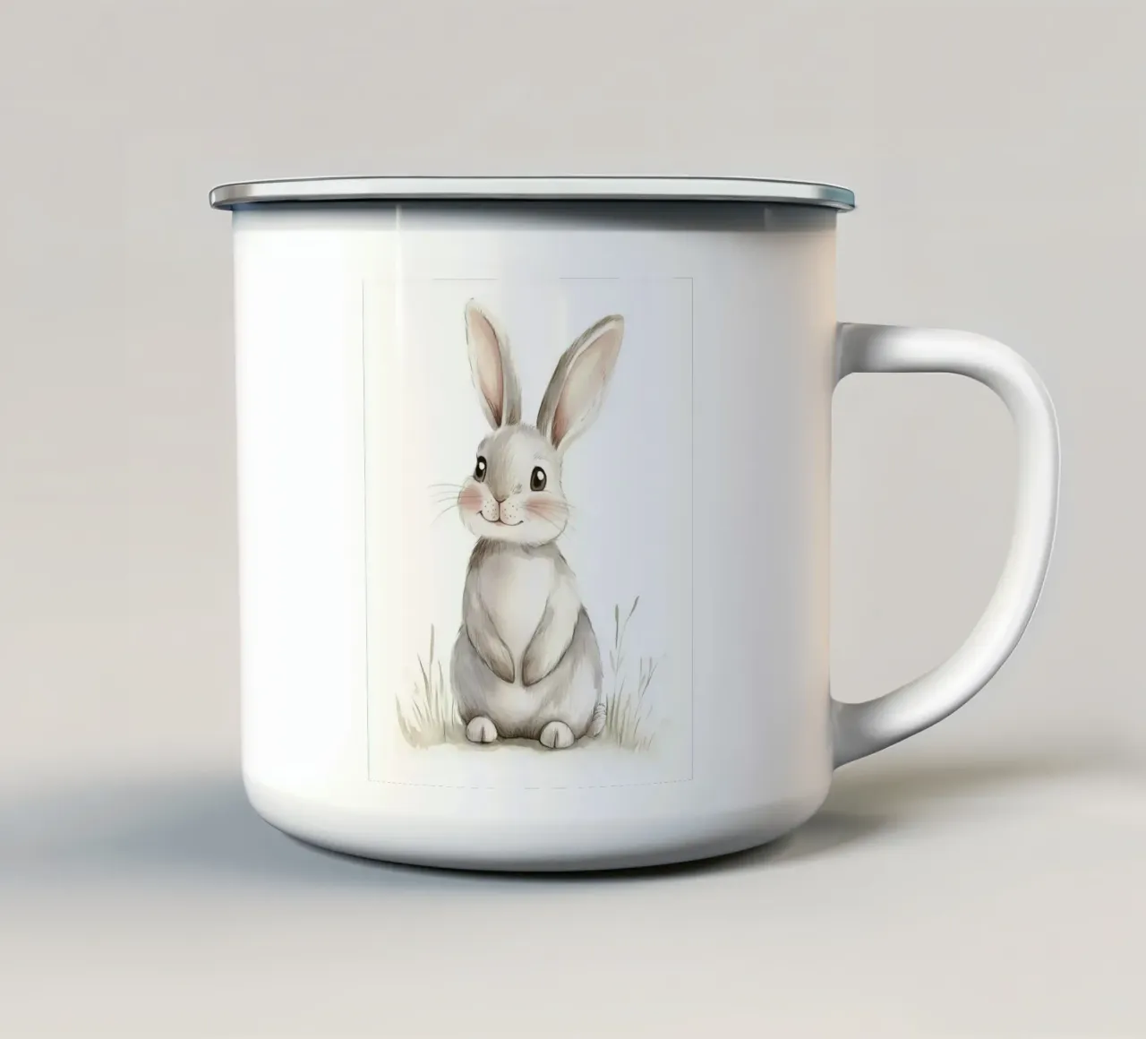 Coniglietto stravagante tazza in smalto da Happy Littles