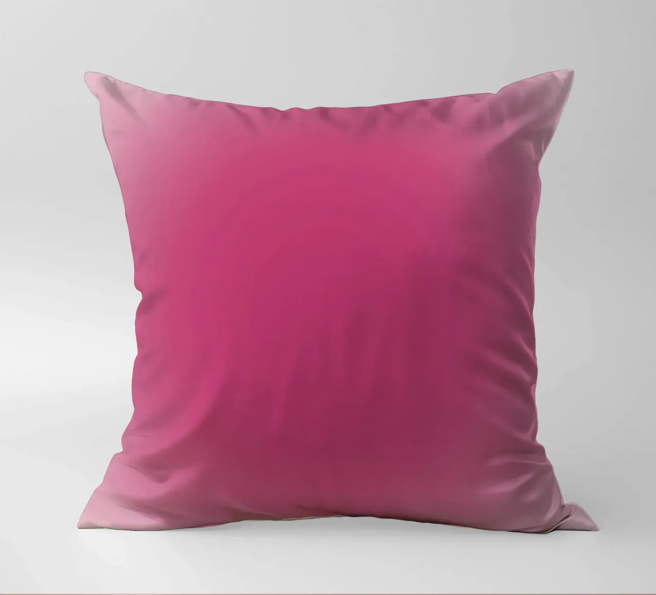 Vibrant Fuchsia Pink Aura Gradient Abstract Poster Art decorative cushion by homdeco