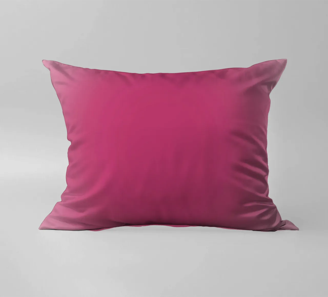 Vibrant Fuchsia Pink Aura Gradient Abstract Poster Art decorative cushion by homdeco
