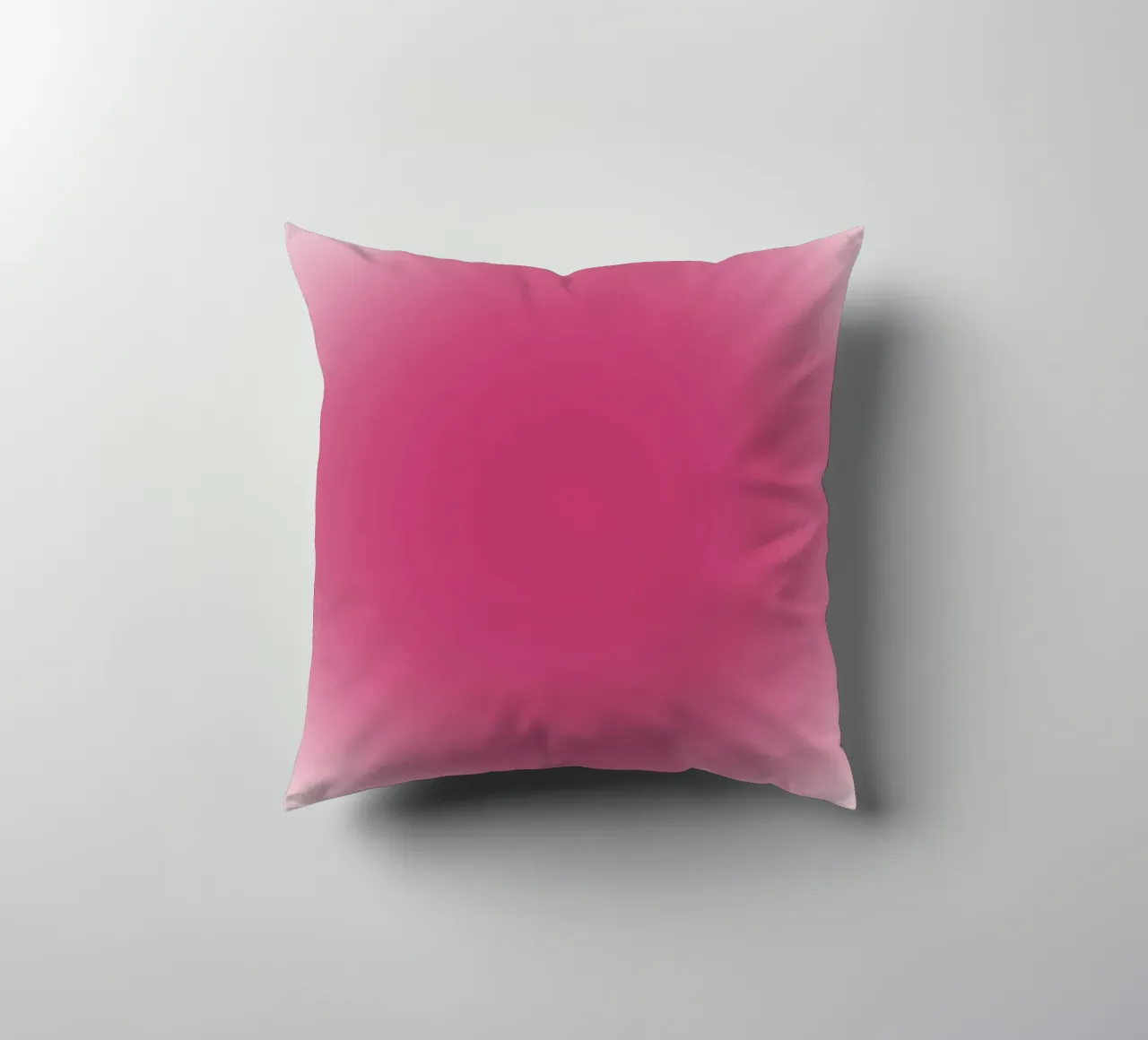Vibrant Fuchsia Pink Aura Gradient Abstract Poster Art decorative cushion by homdeco