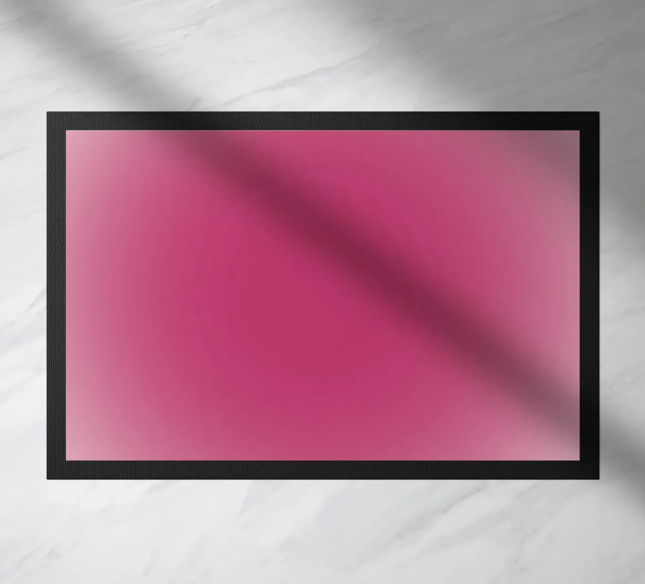 Poster artistico astratto vibrante rosa fucsia Aura Gradient zerbino da homdeco