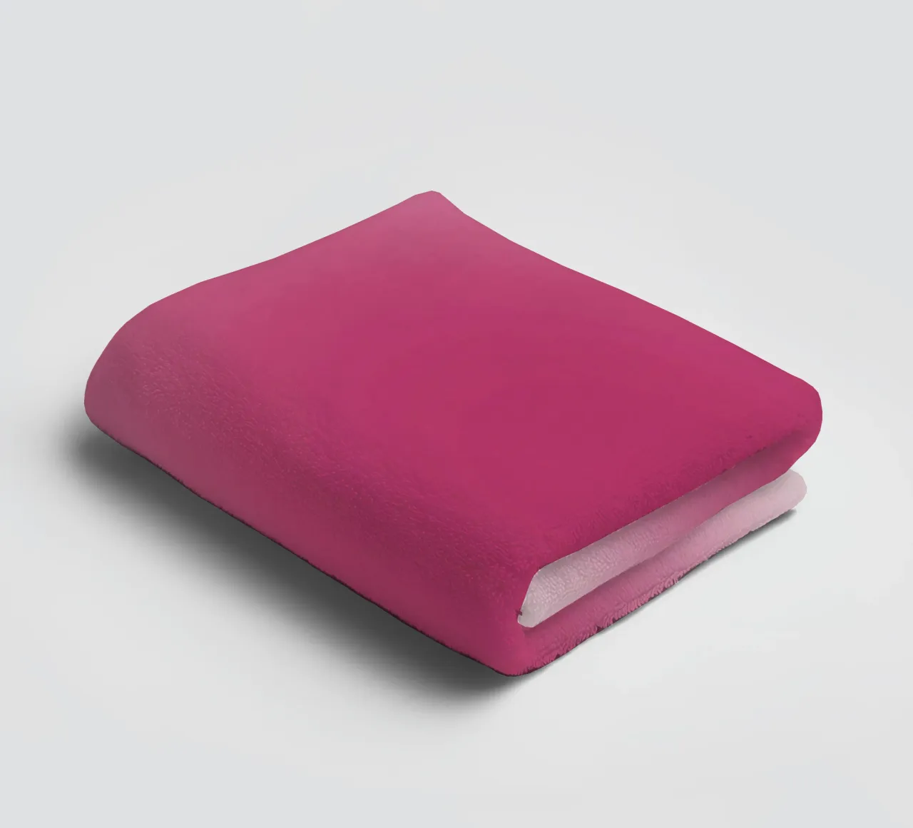 Levendige Fuchsia Roze Aura Verloop Abstract Poster Kunst badhanddoek van homdeco
