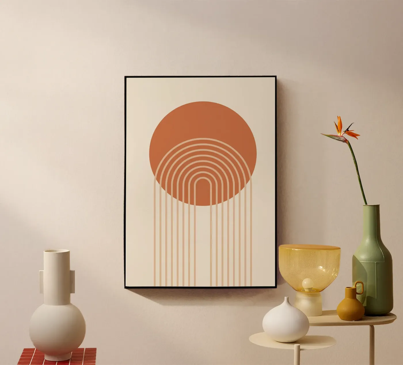 circle half-circle Acryl-Glas von Ron Bale