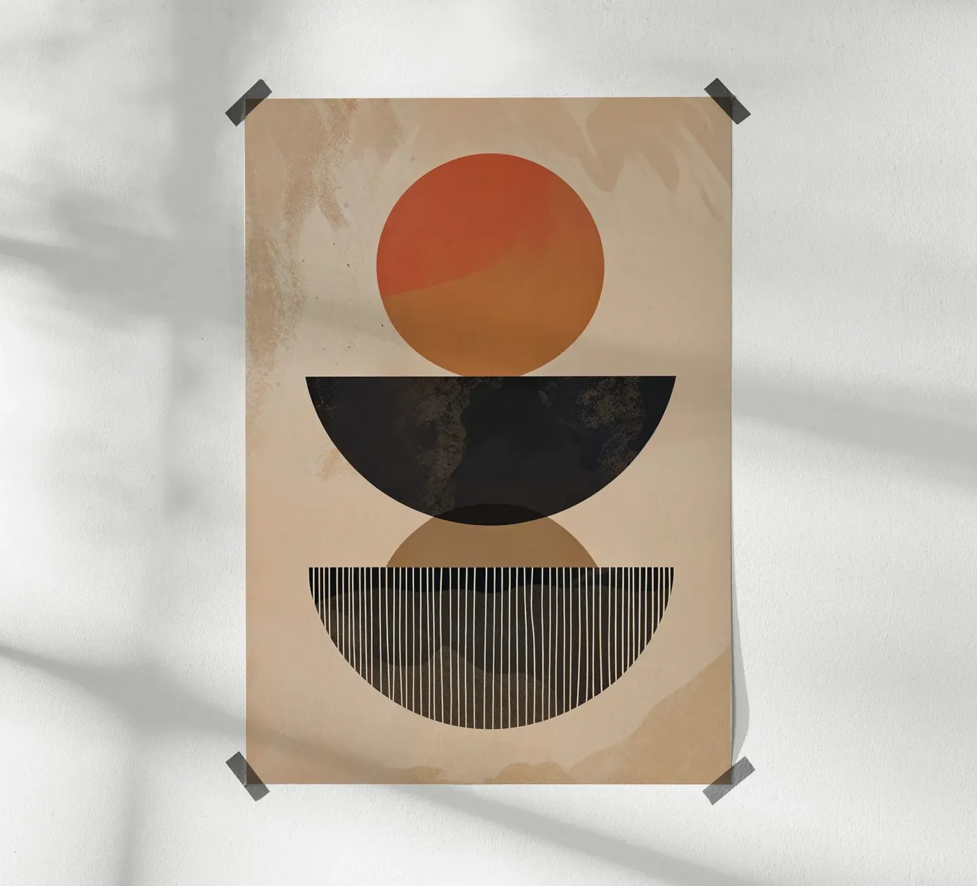equilibrio a semicerchio poster da Ron Bale