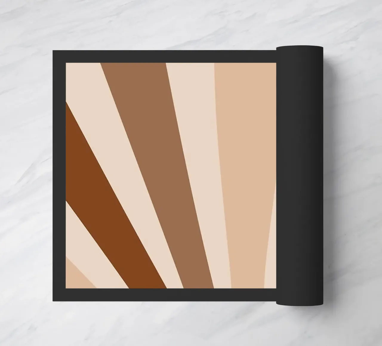 sun rays sunrise doormat by Ron Bale