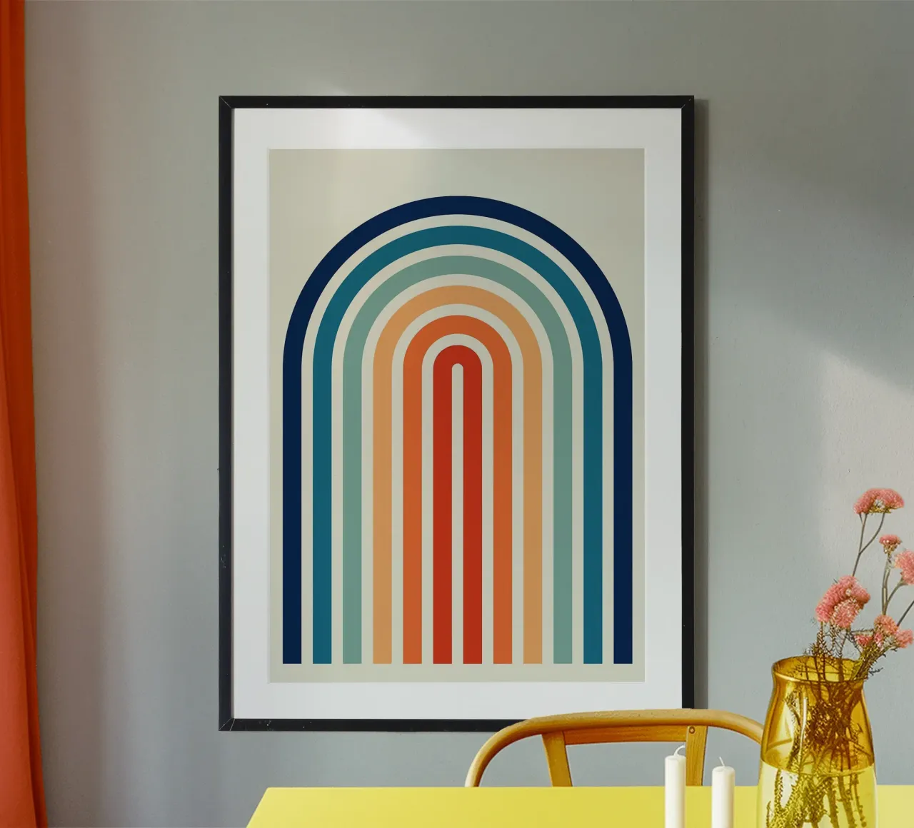 archi linee arcobaleno carta hahnemühle da Ron Bale