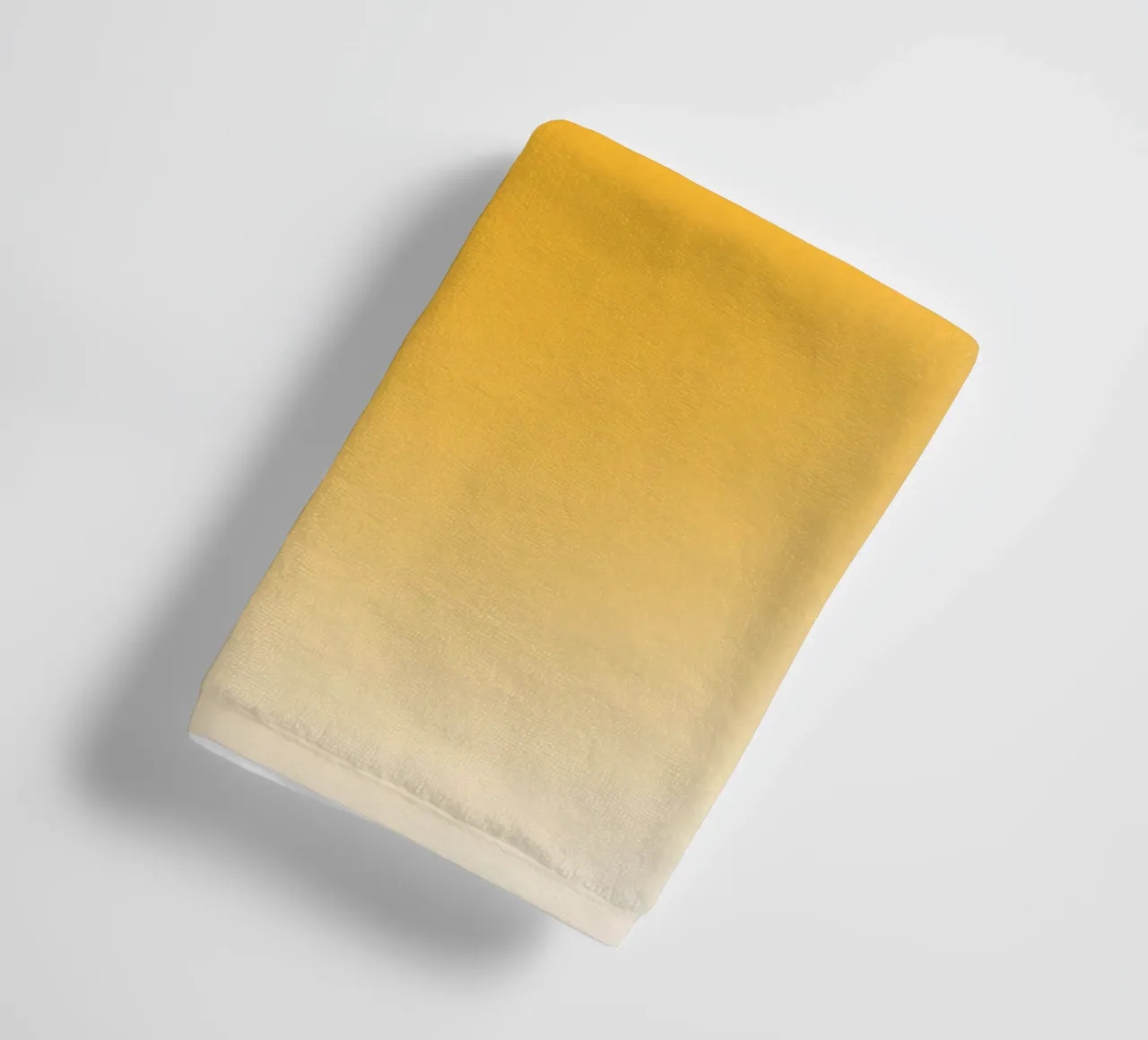 Warm Honing Goud Aura Kleurverloop Abstract Poster Art badhanddoek van homdeco