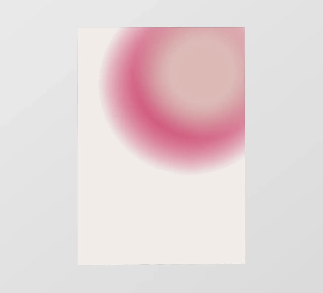 Abstract Roze & Creme Aura Verloop Kunstdruk pvc-zeil van homdeco
