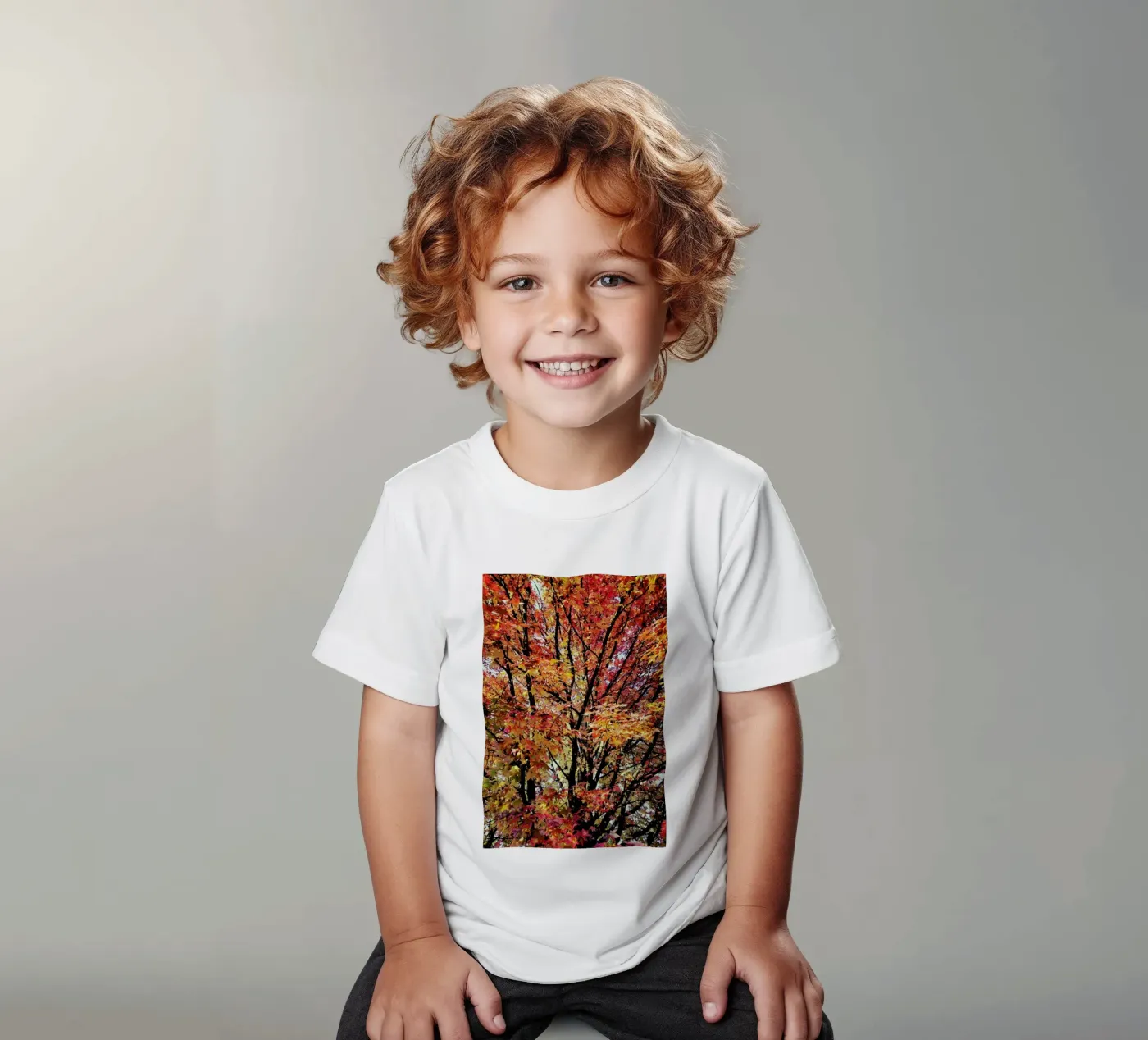 Flaming t-shirt bambini da Angelo Cerantola