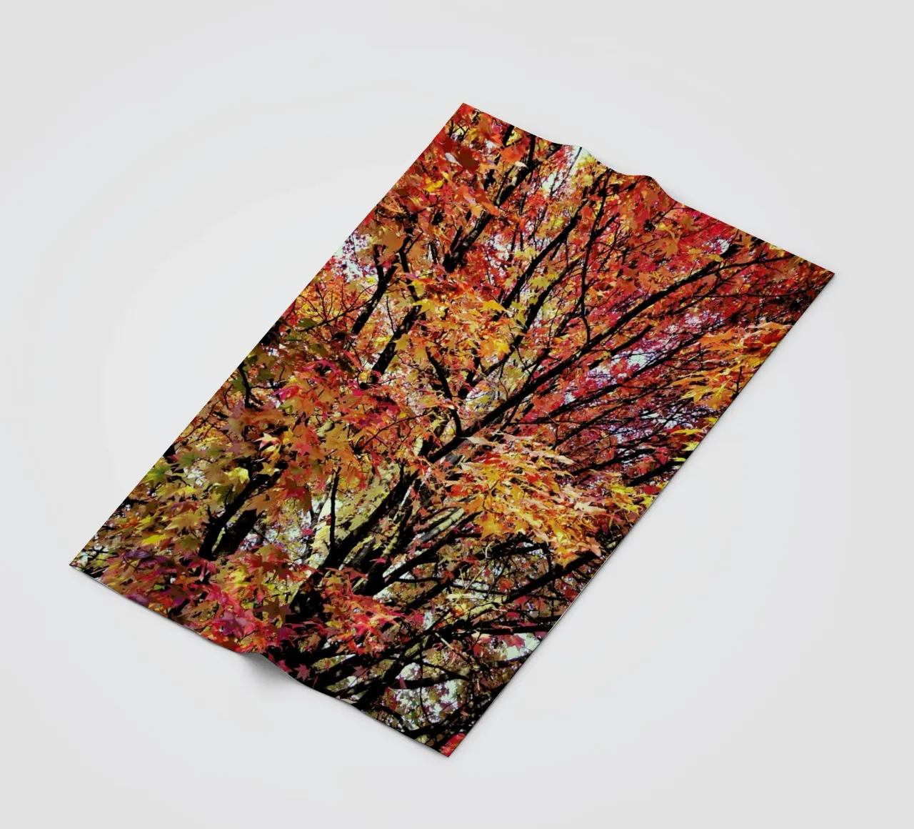 Flaming fleecedeken van Angelo Cerantola