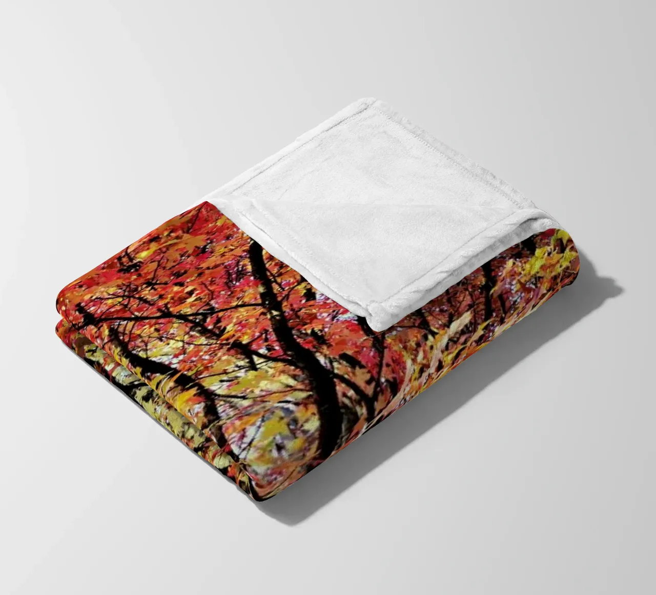 Flaming fleecedeken van Angelo Cerantola