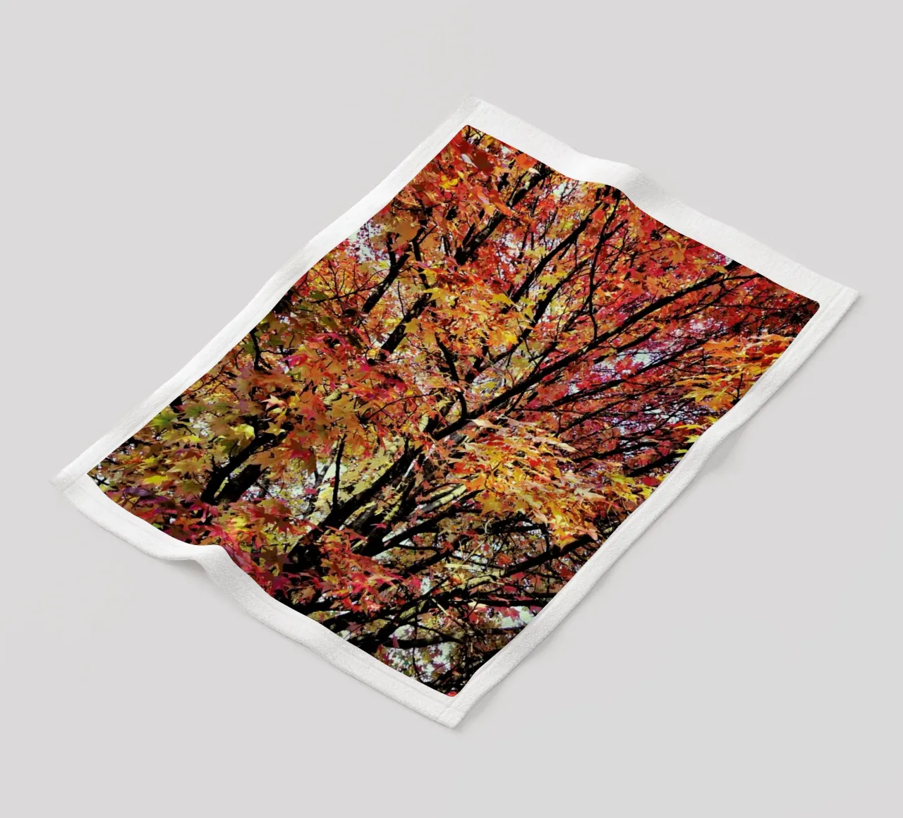 Flaming fleecedeken van Angelo Cerantola