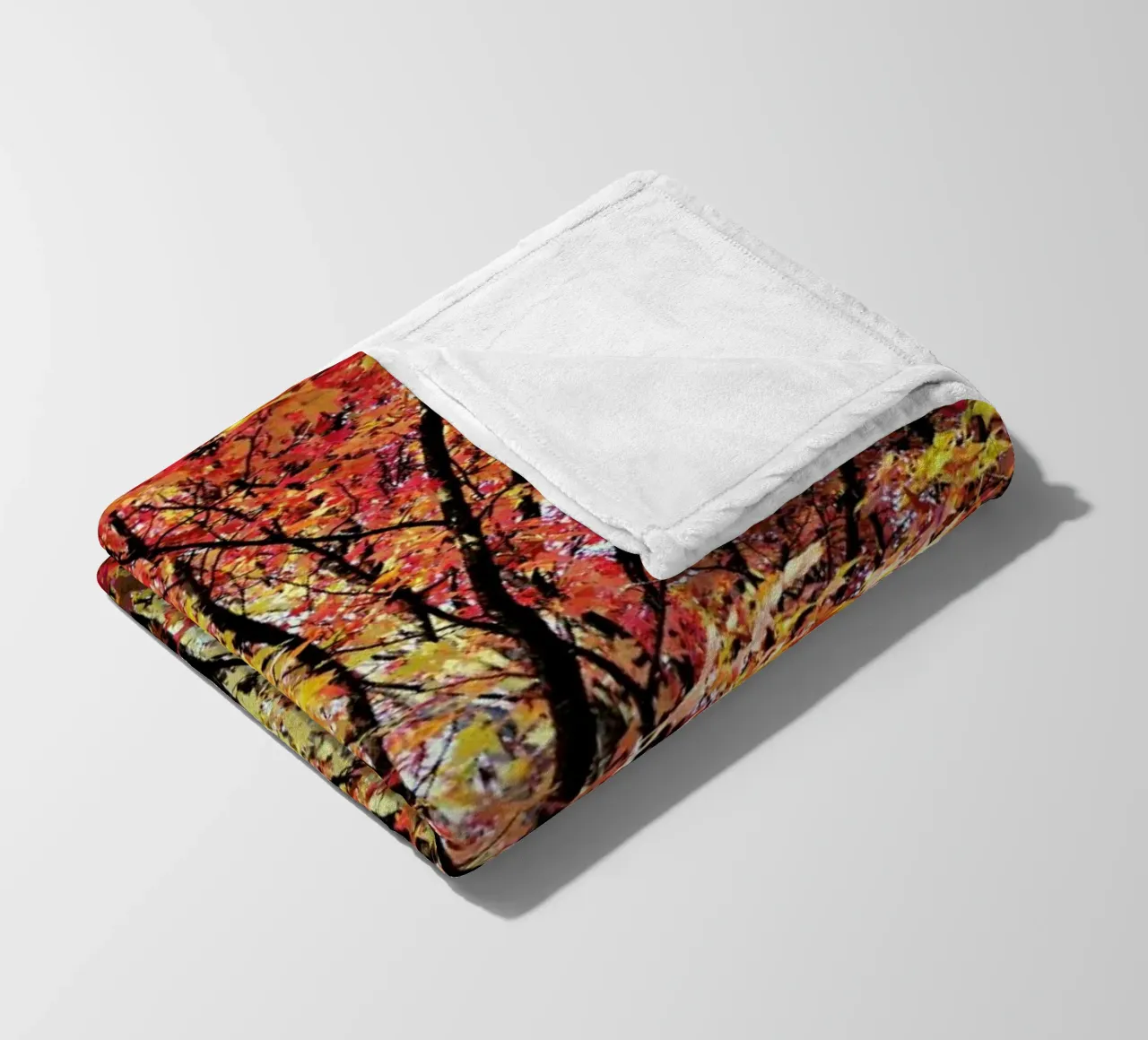 Flaming fleecedeken van Angelo Cerantola