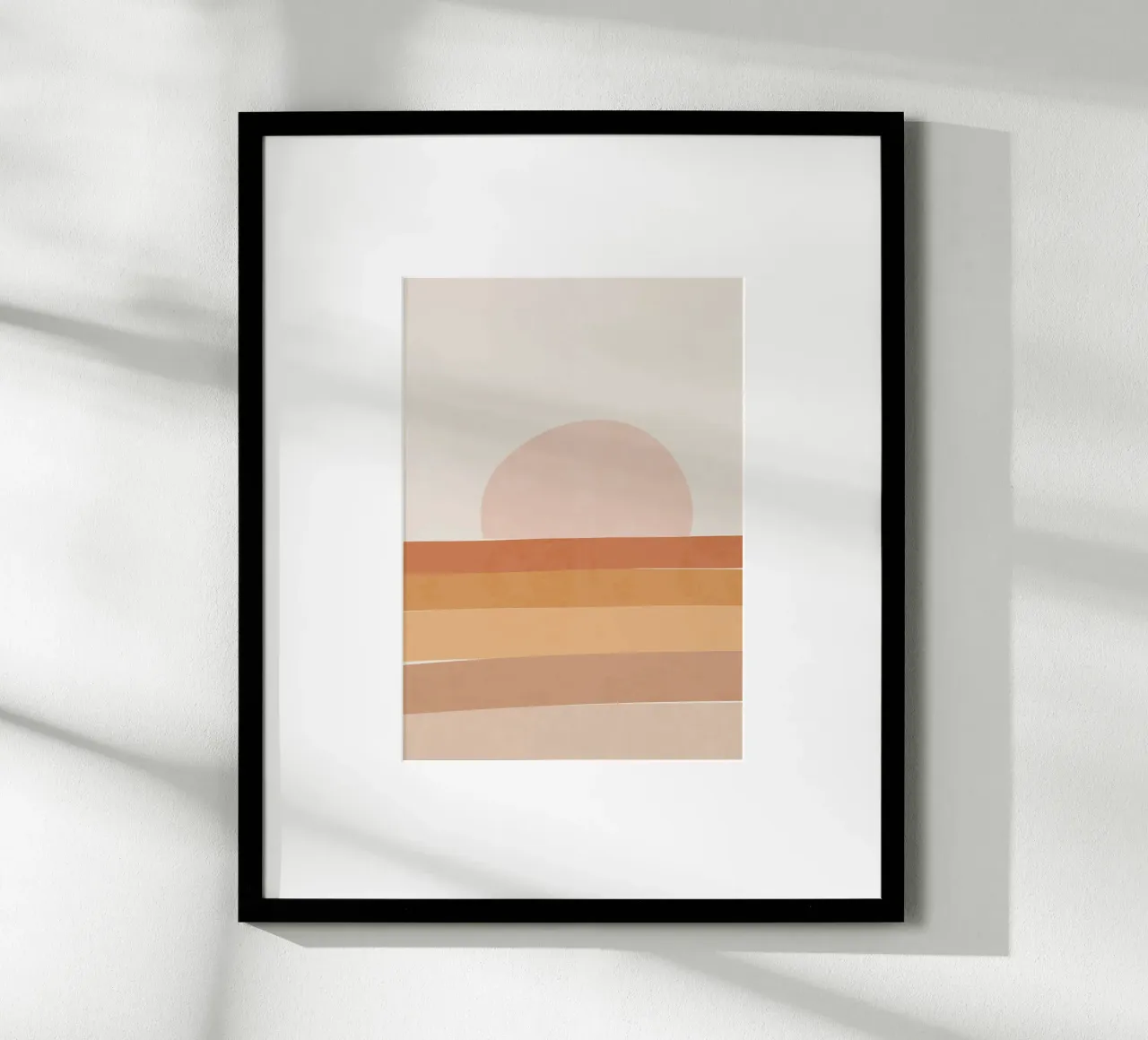 tramonto sole orizzonte poster da Ron Bale
