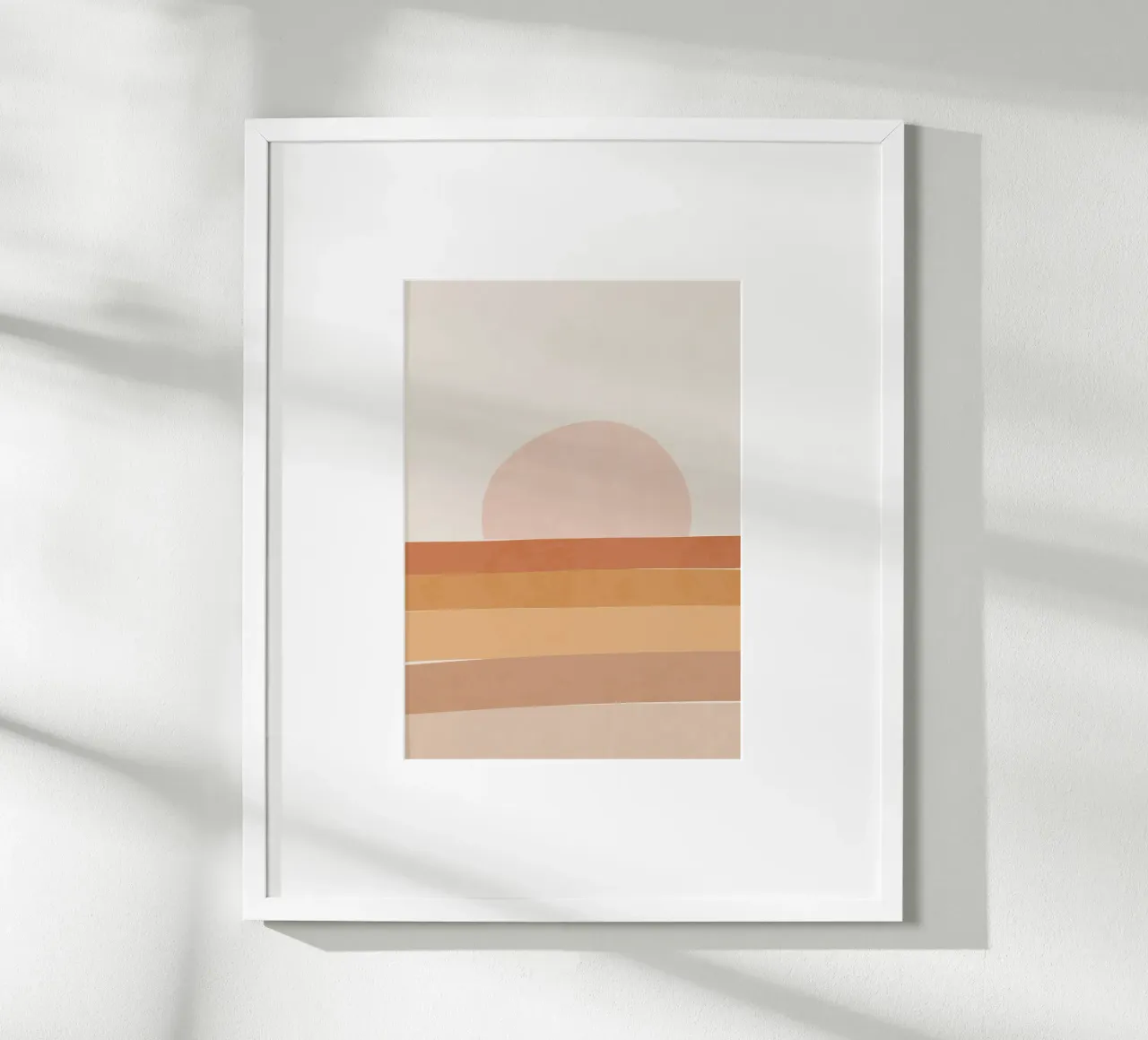 tramonto sole orizzonte poster da Ron Bale