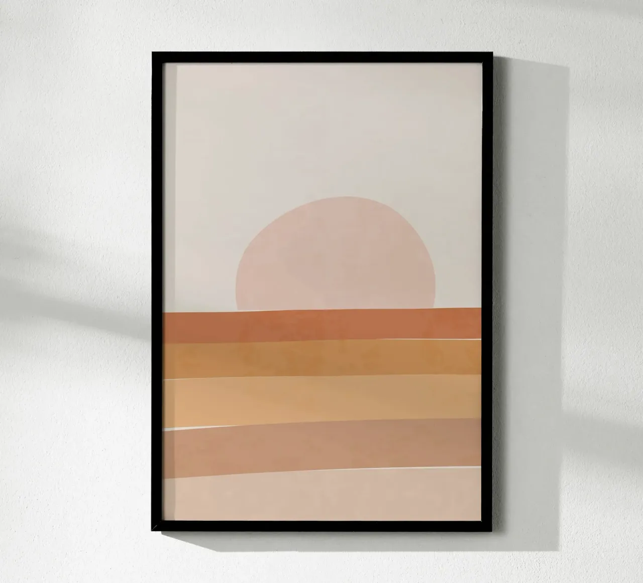 tramonto sole orizzonte poster da Ron Bale