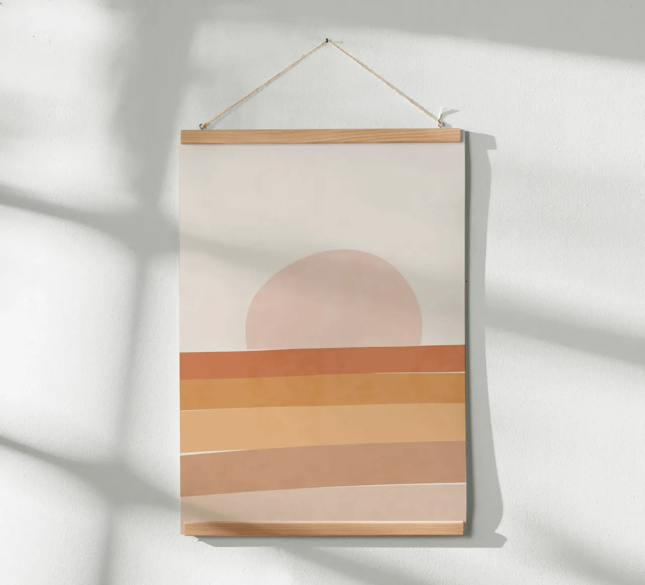 tramonto sole orizzonte poster da Ron Bale
