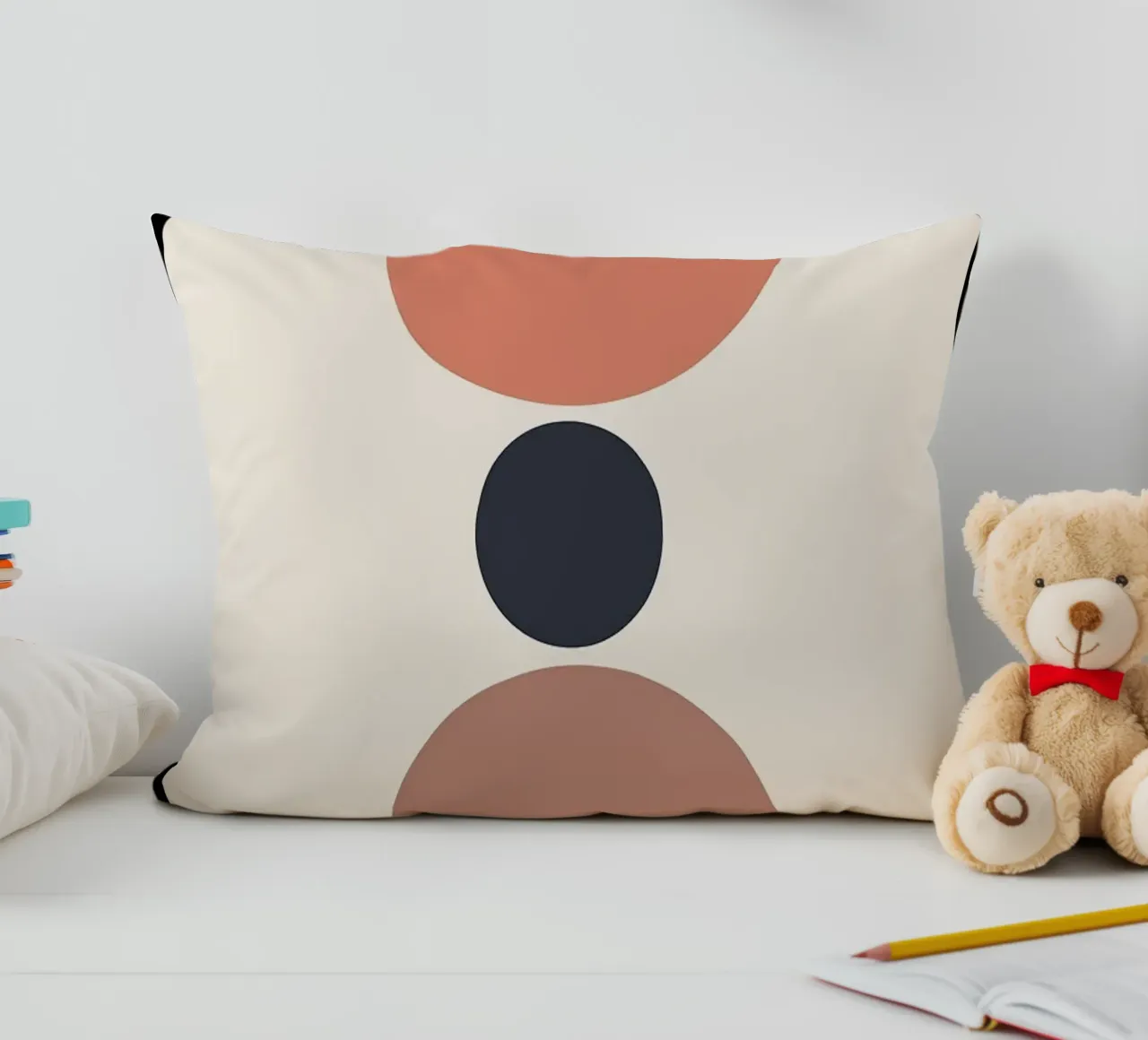 forme geometriche semicerchi cuscino da Ron Bale