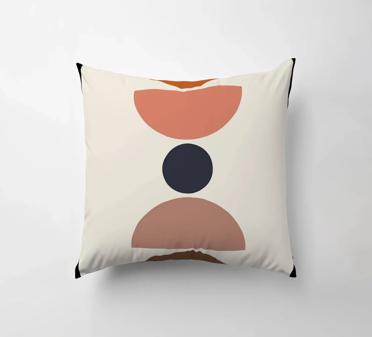 forme geometriche semicerchi cuscino da Ron Bale