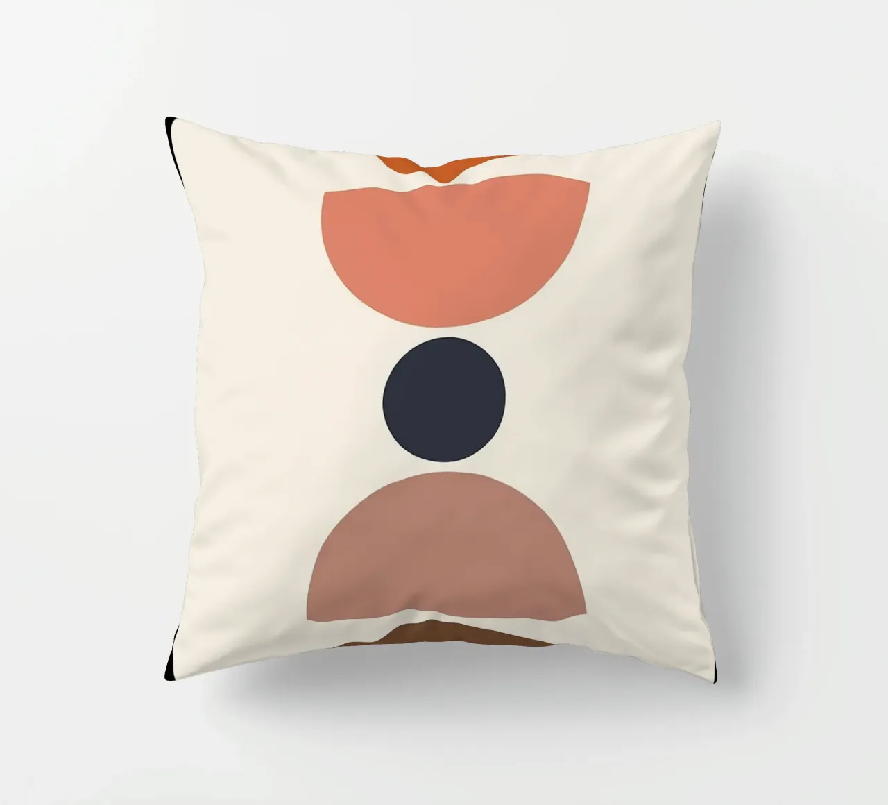 forme geometriche semicerchi cuscino da Ron Bale